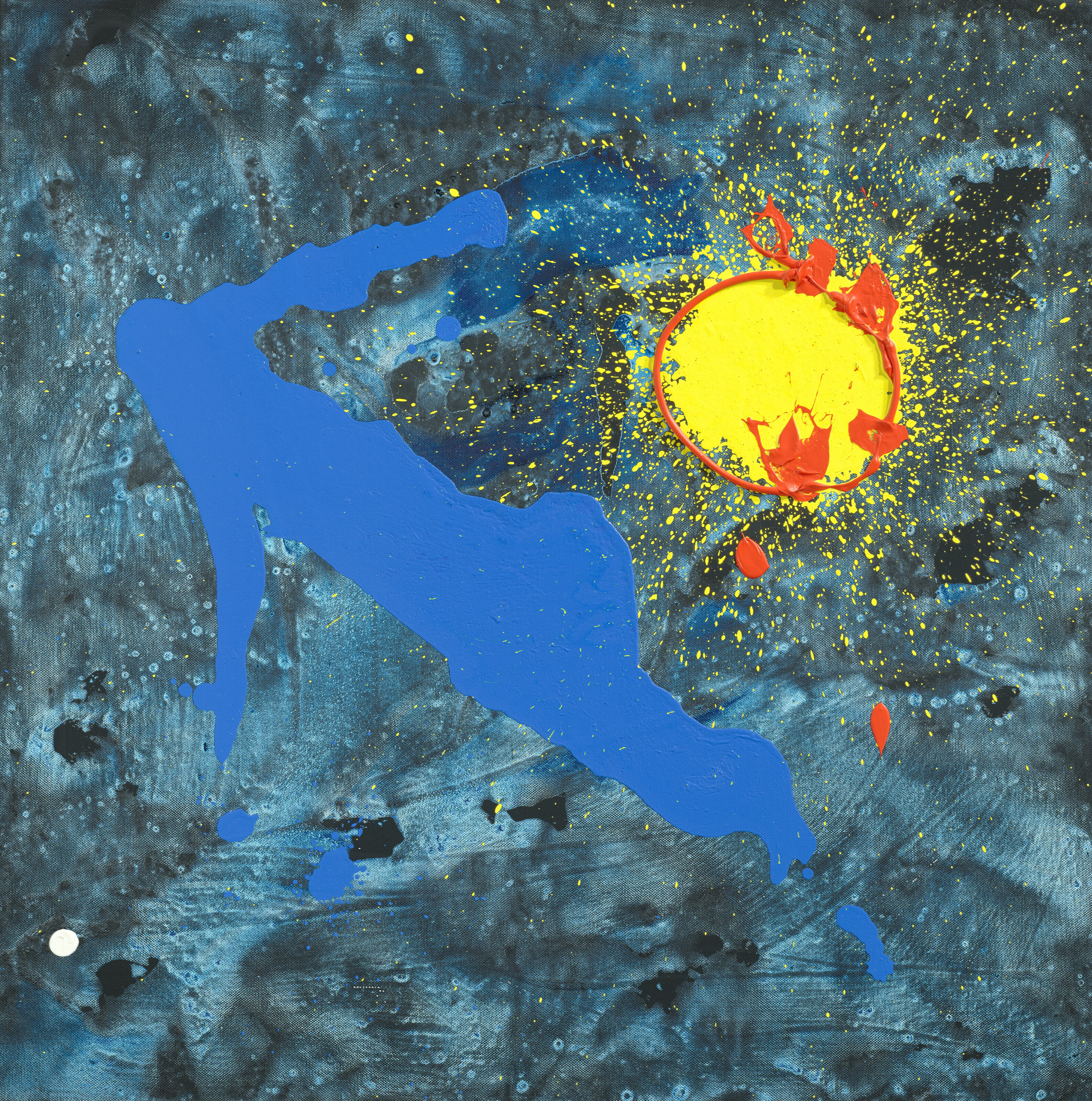 John Hoyland — Лунная птица 8.4.10