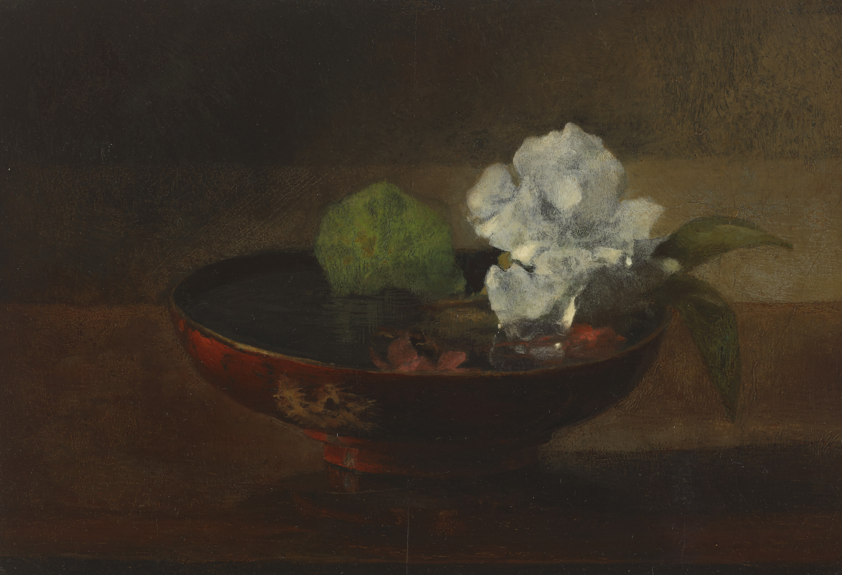 John La Farge — Камелия в японской вазе