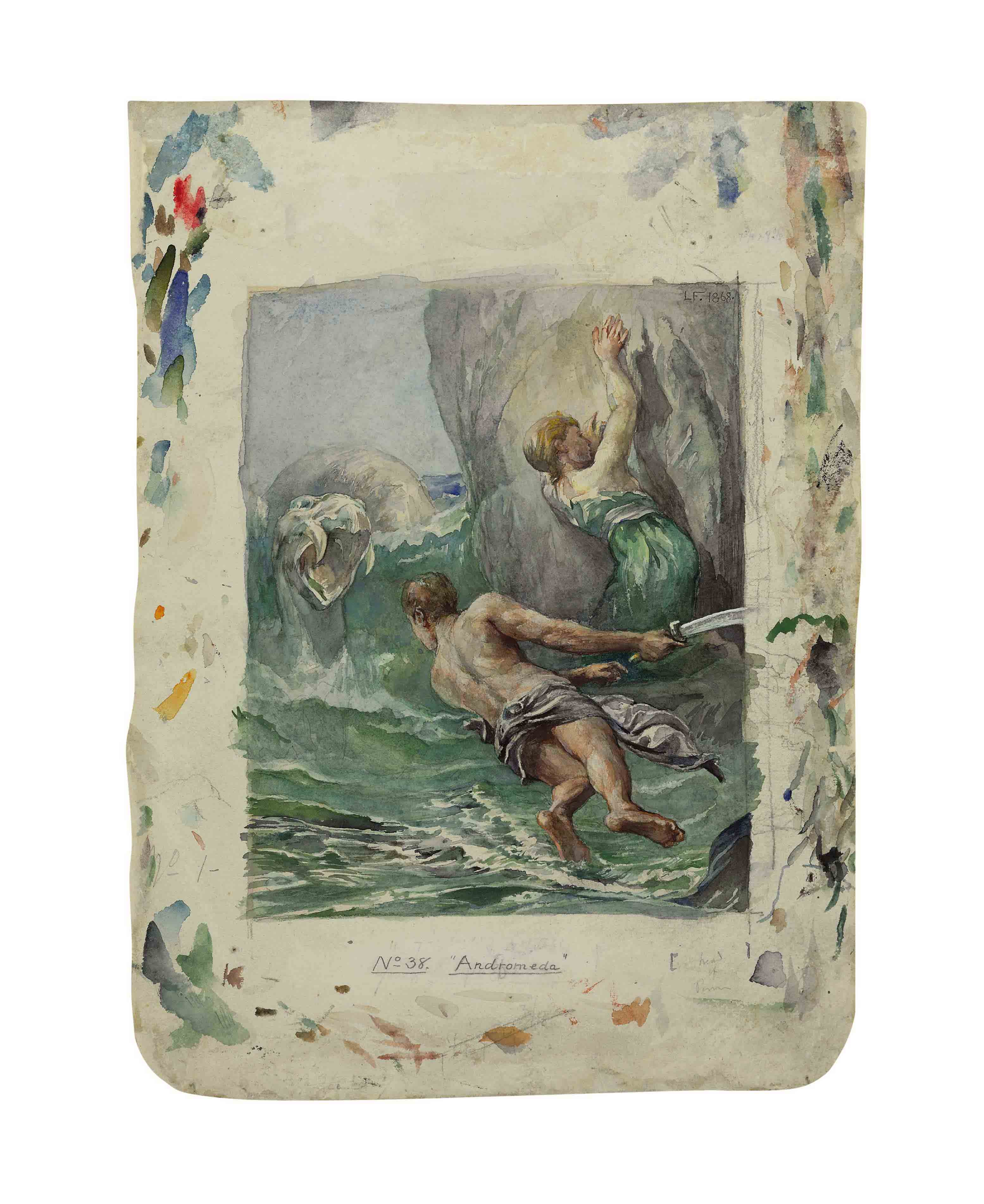 John La Farge — Андромеда