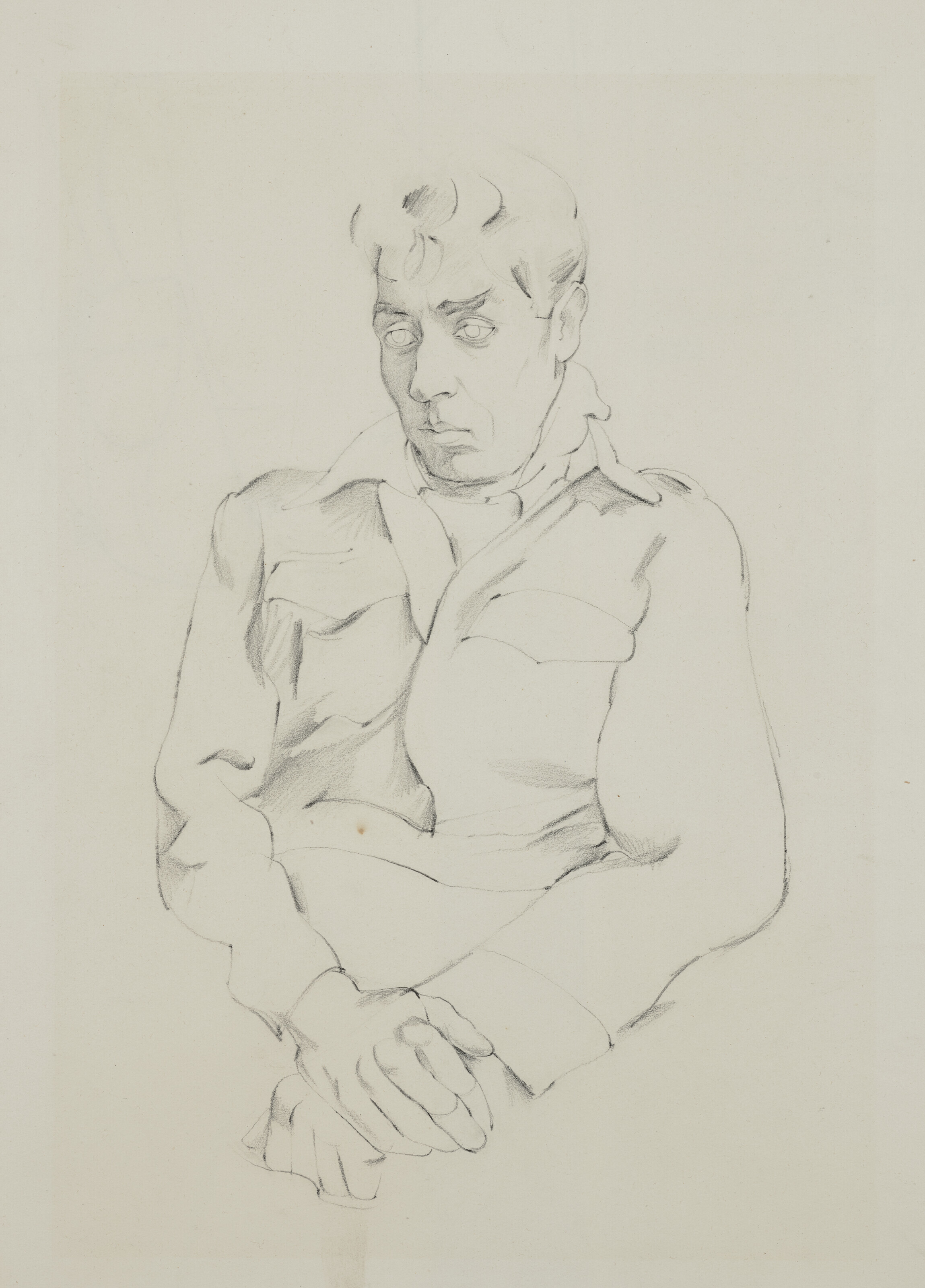 John Minton — Портрет мужчины