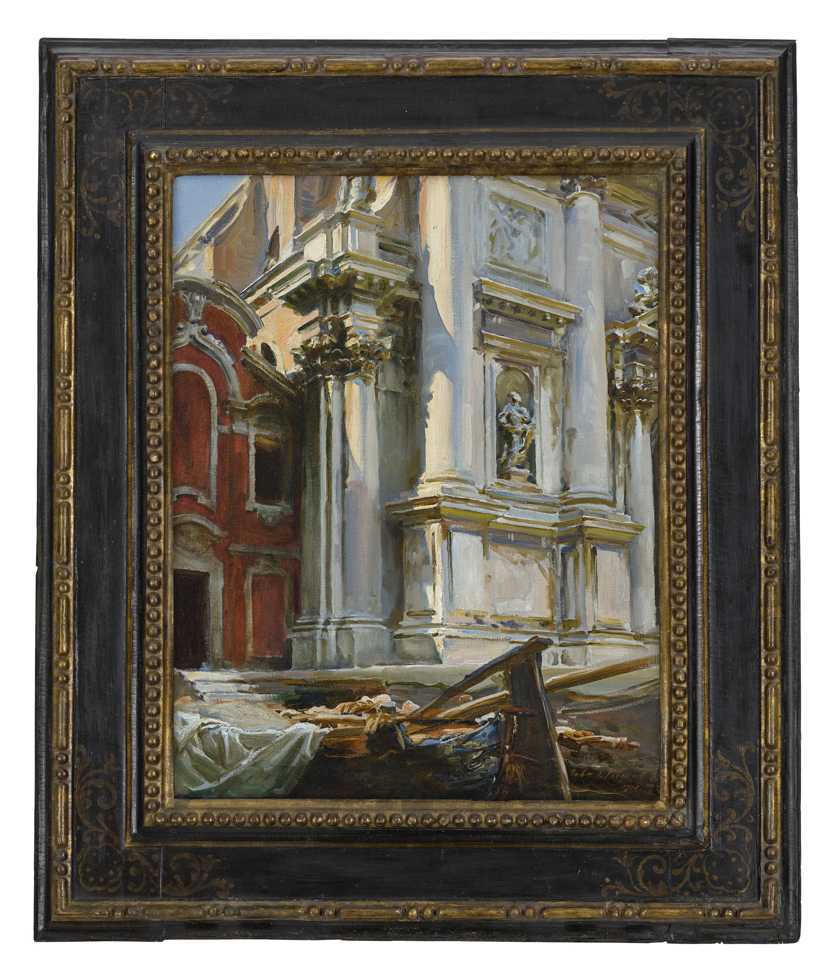 John Singer Sargent — Угол церкви Сан-Стае, Венеция, изображение 2