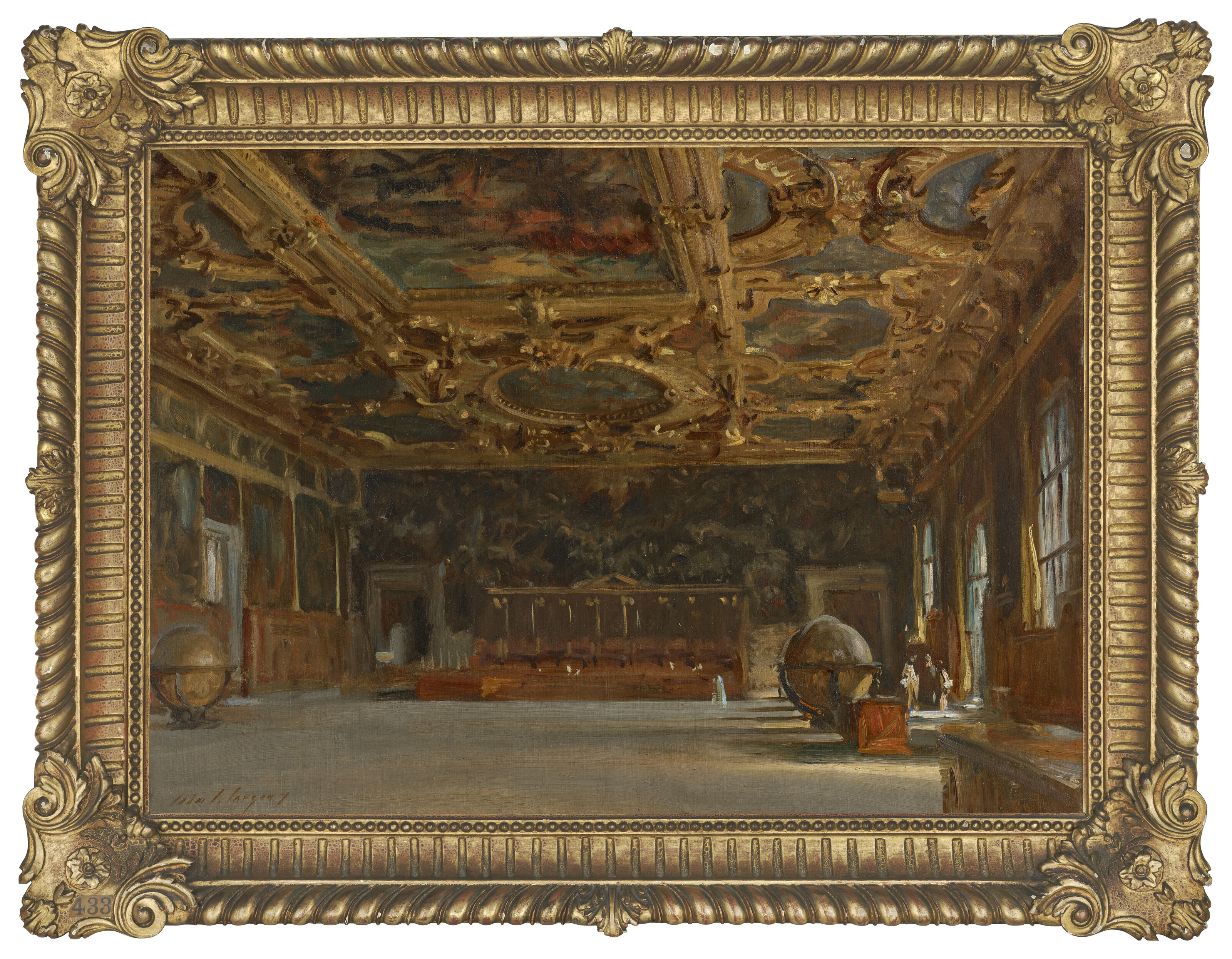 John Singer Sargent — Зал Большого совета, Дворец дожей, Венеция, изображение 2