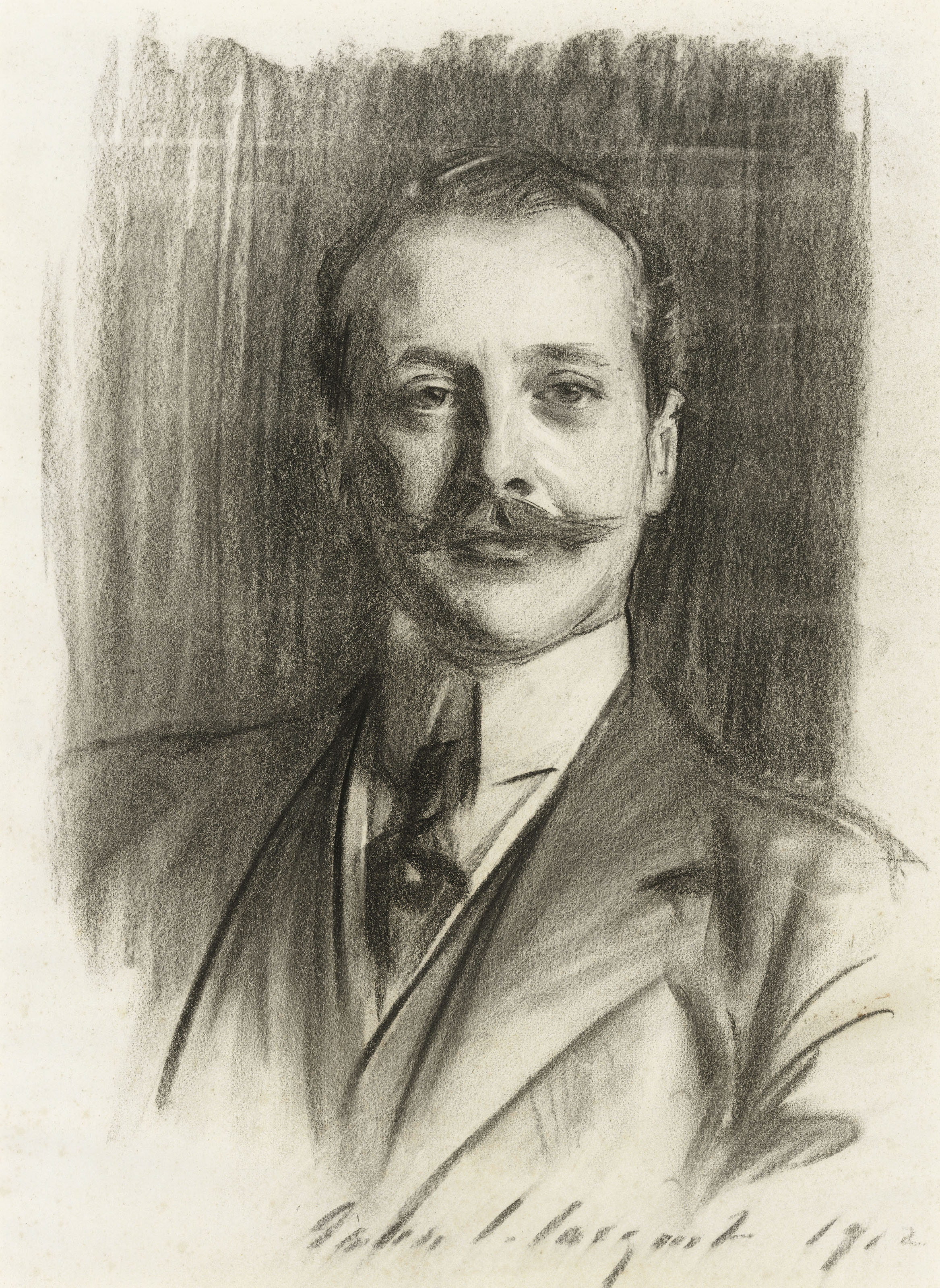 John Singer Sargent — Портрет Эрика Спенсера Фицуильяма, 9-го графа Фицуильяма