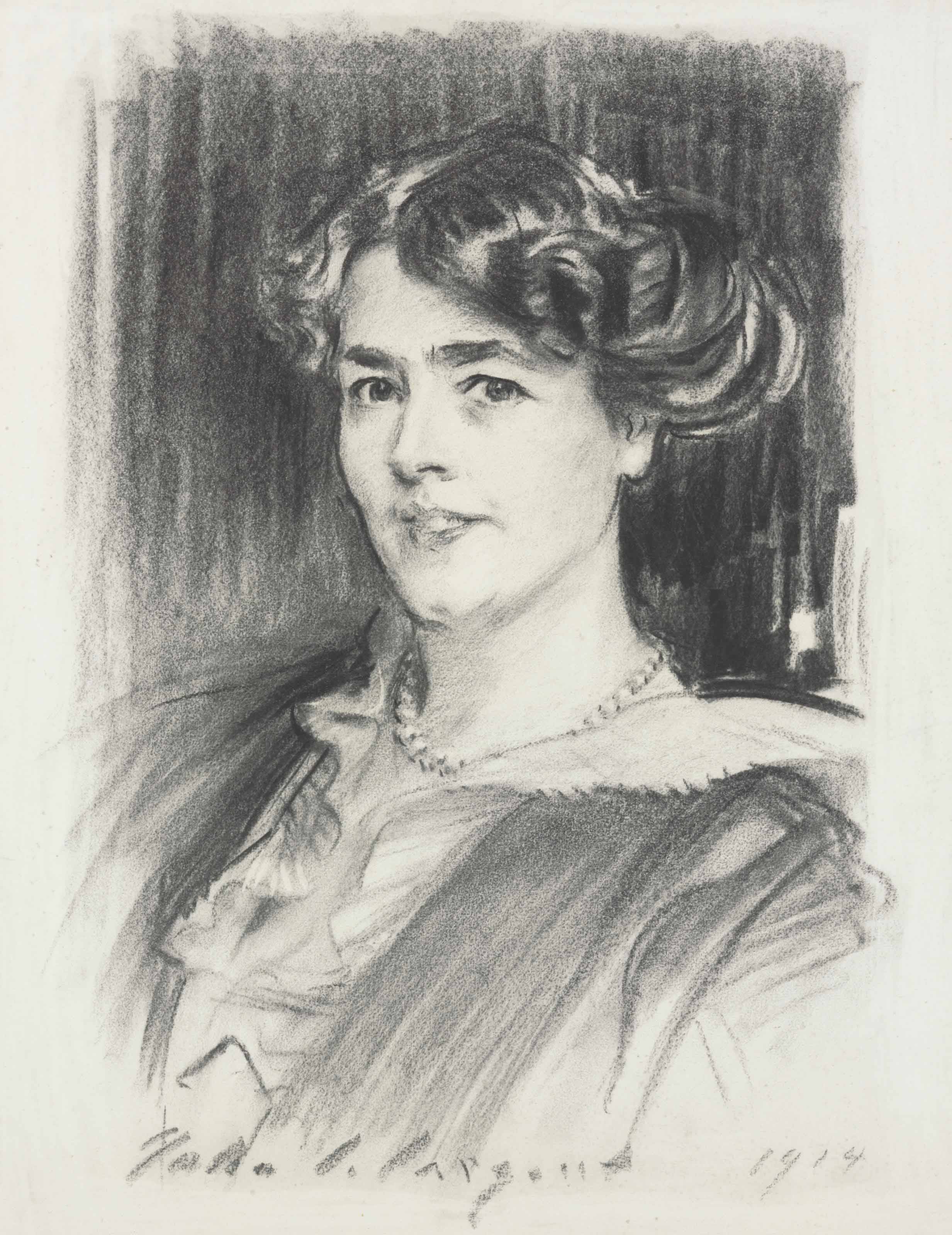 John Singer Sargent — Леди Лилиан Элизабет Михаэлис