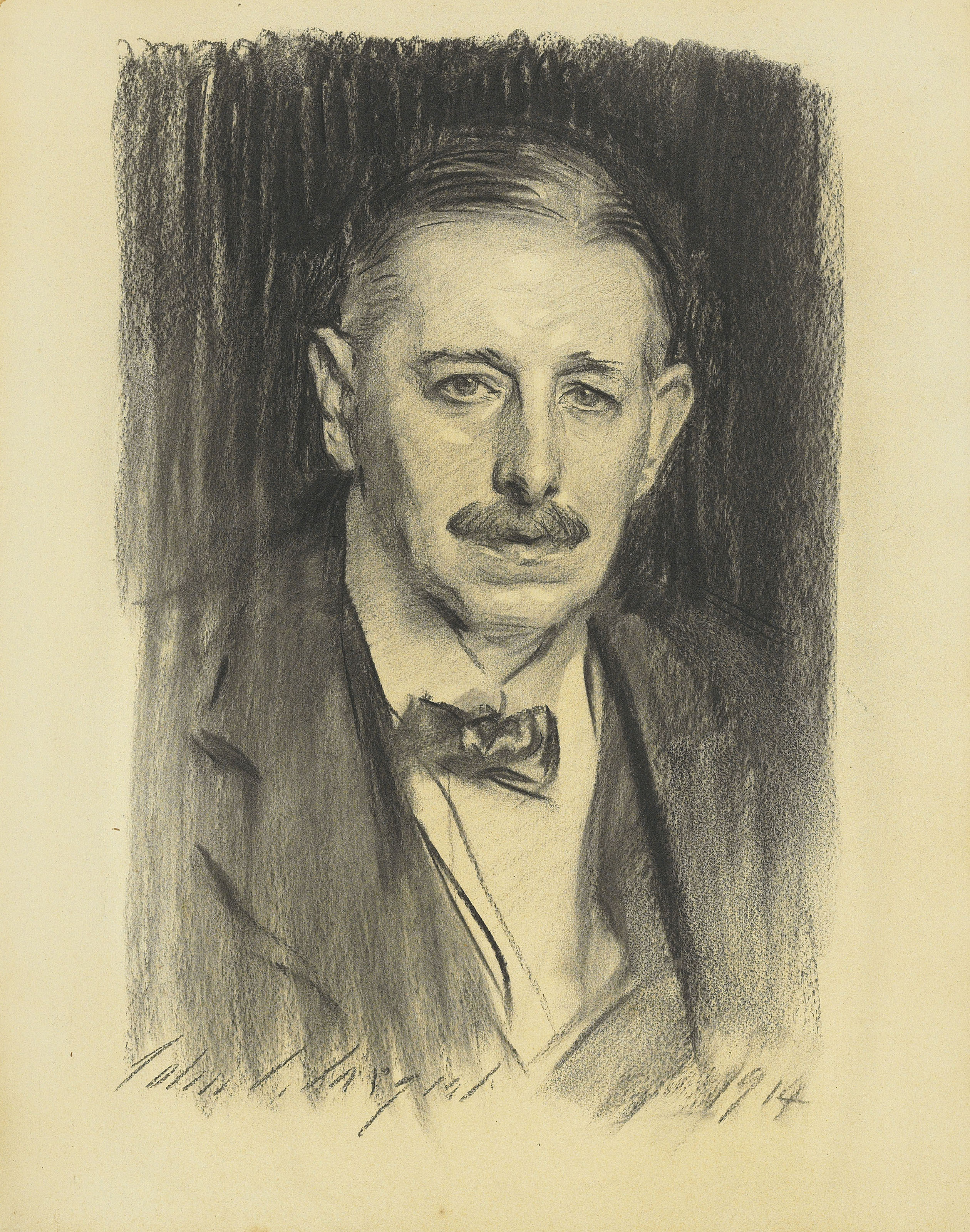 John Singer Sargent — Портрет Горацио П. Саймондс (1878-1915)