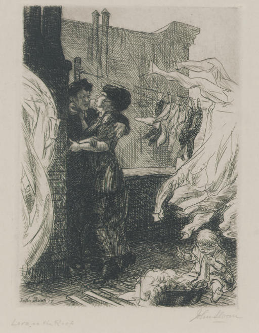 John Sloan — Любовь на крыше (M. 167)