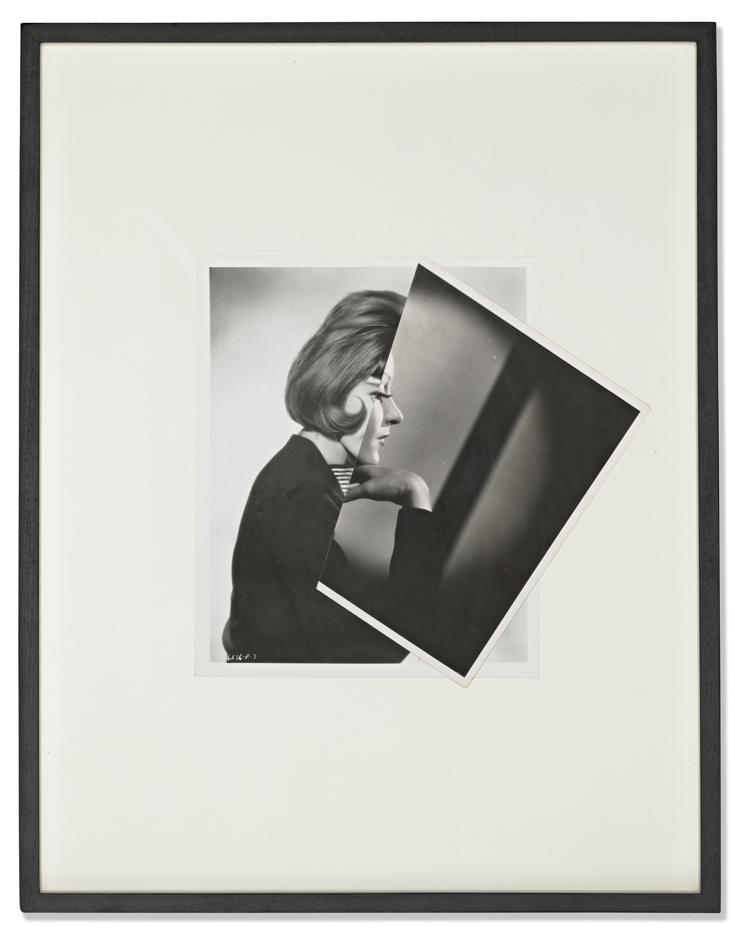 John Stezaker — Она (Кинопортрет-коллаж) III