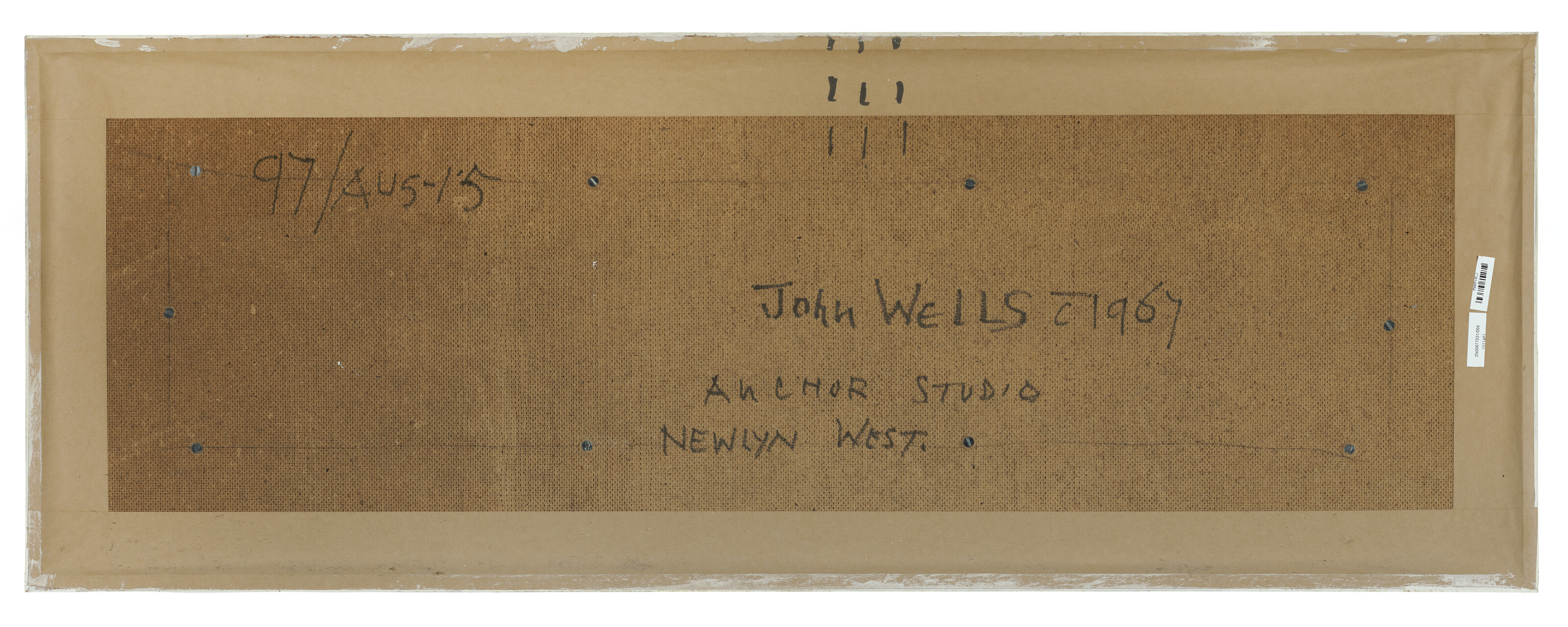 John Wells — Картина, 1967 год, изображение 3