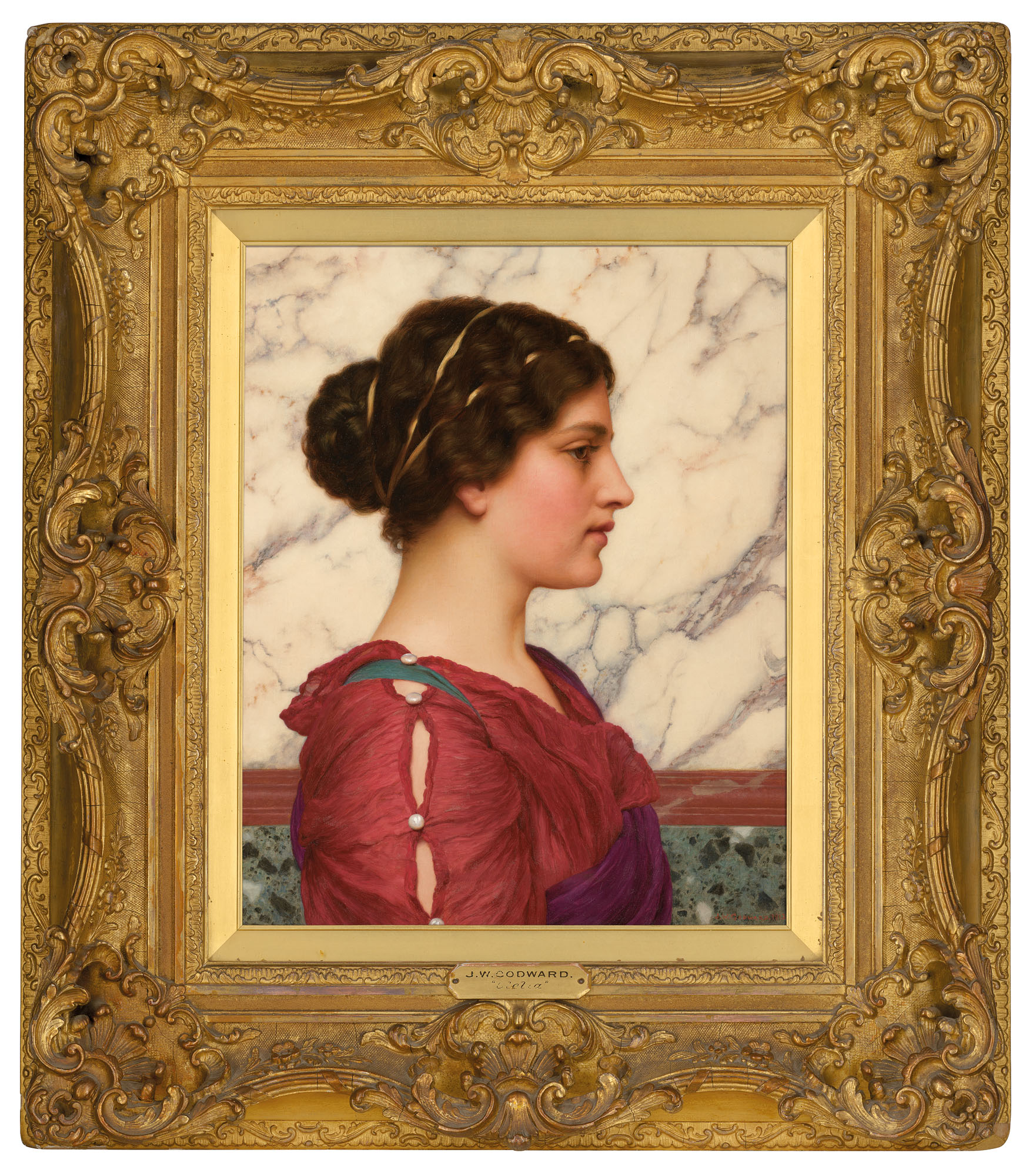 John William Godward — Клелия, изображение 2