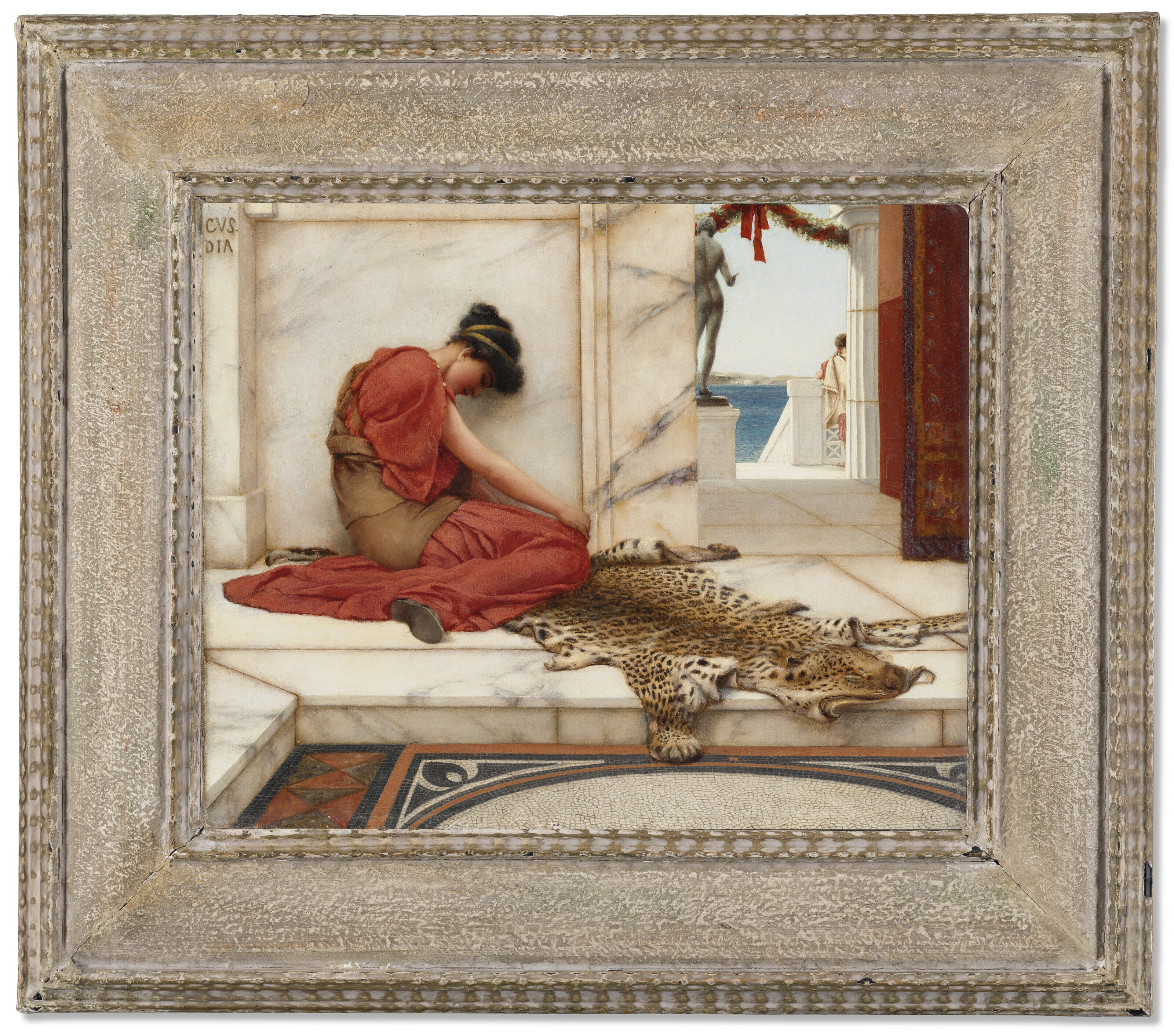 John William Godward — Размолвка, изображение 2