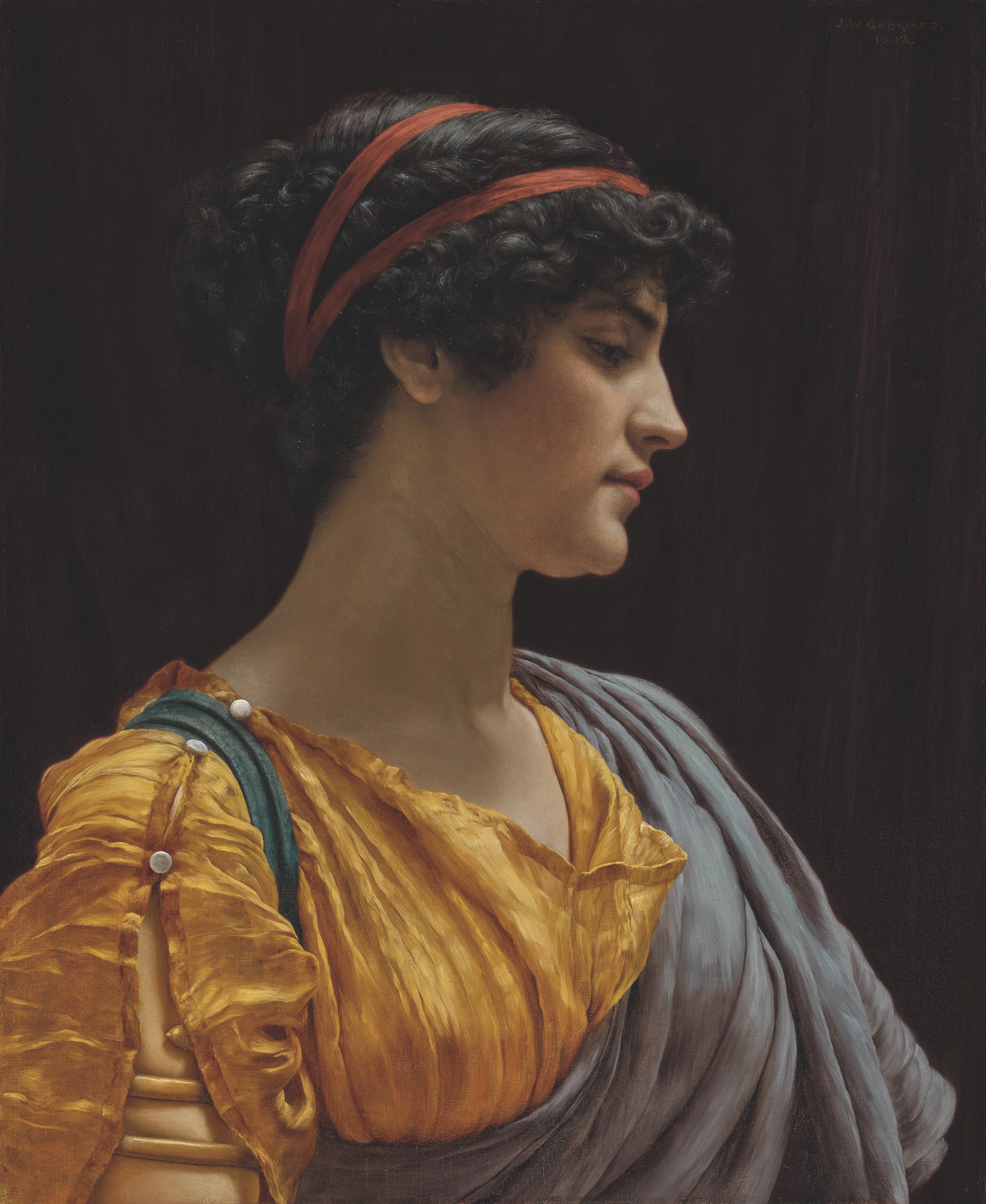 John William Godward — Синтия