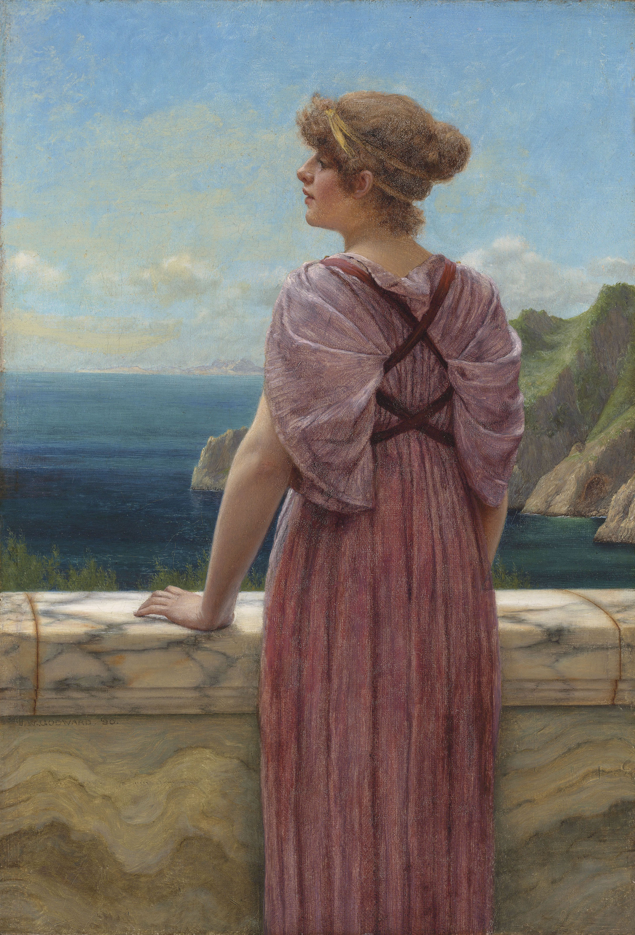 John William Godward — Воспоминания, исследование
