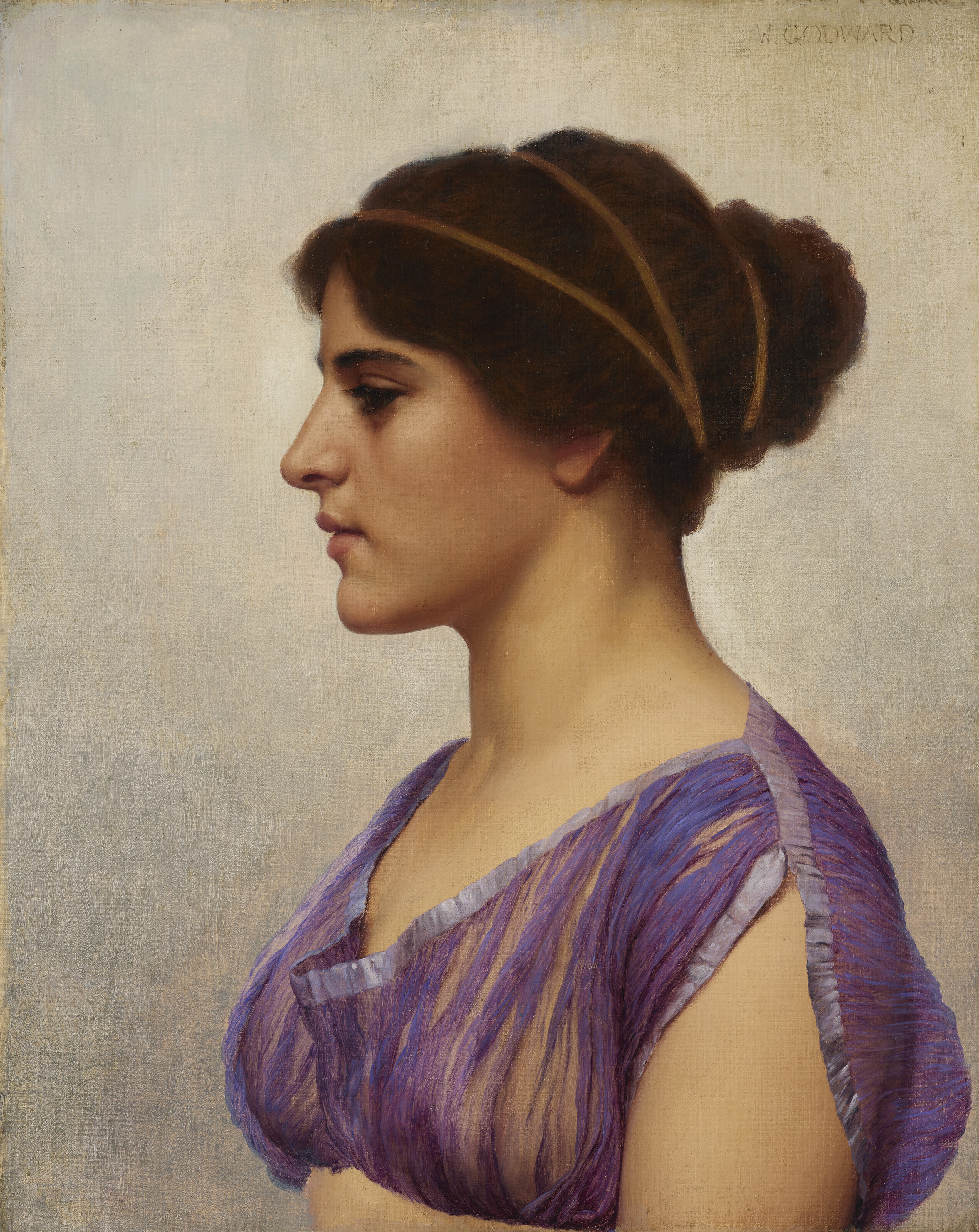 John William Godward — Изучение классической красоты