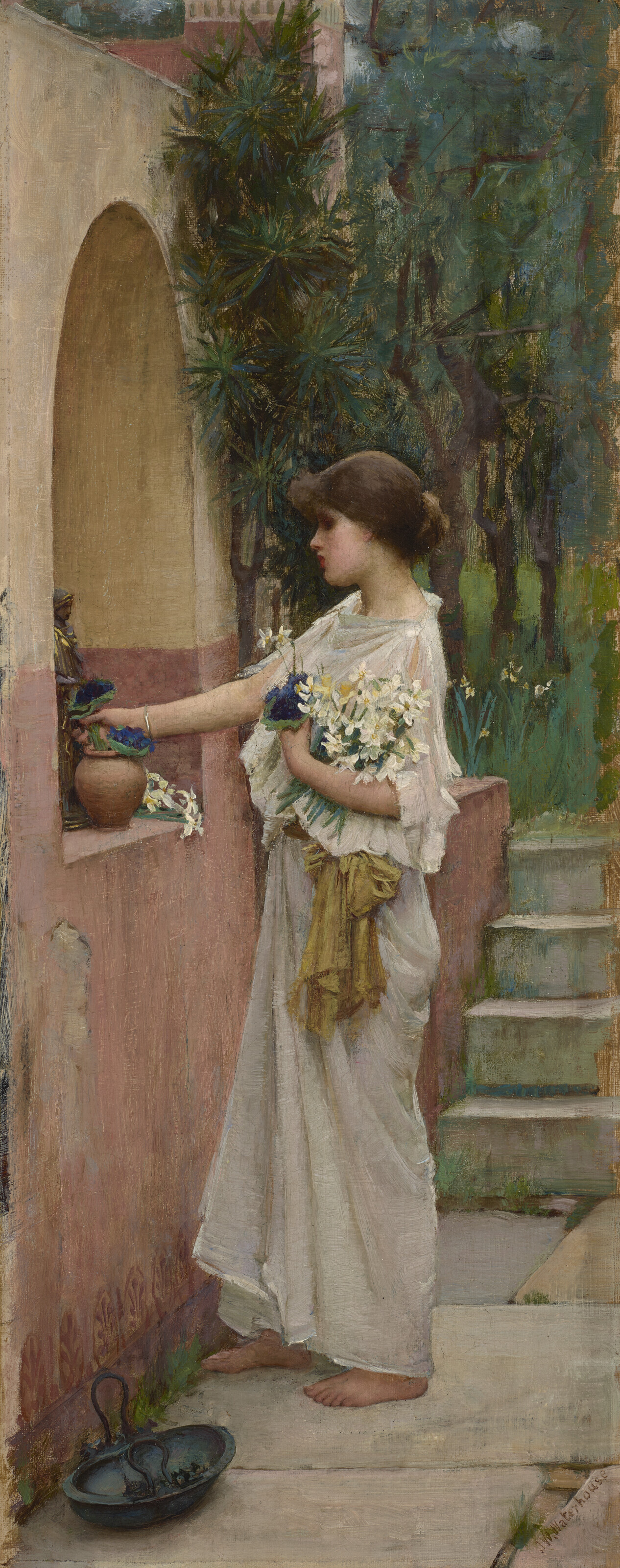 John William Waterhouse — Римское подношение