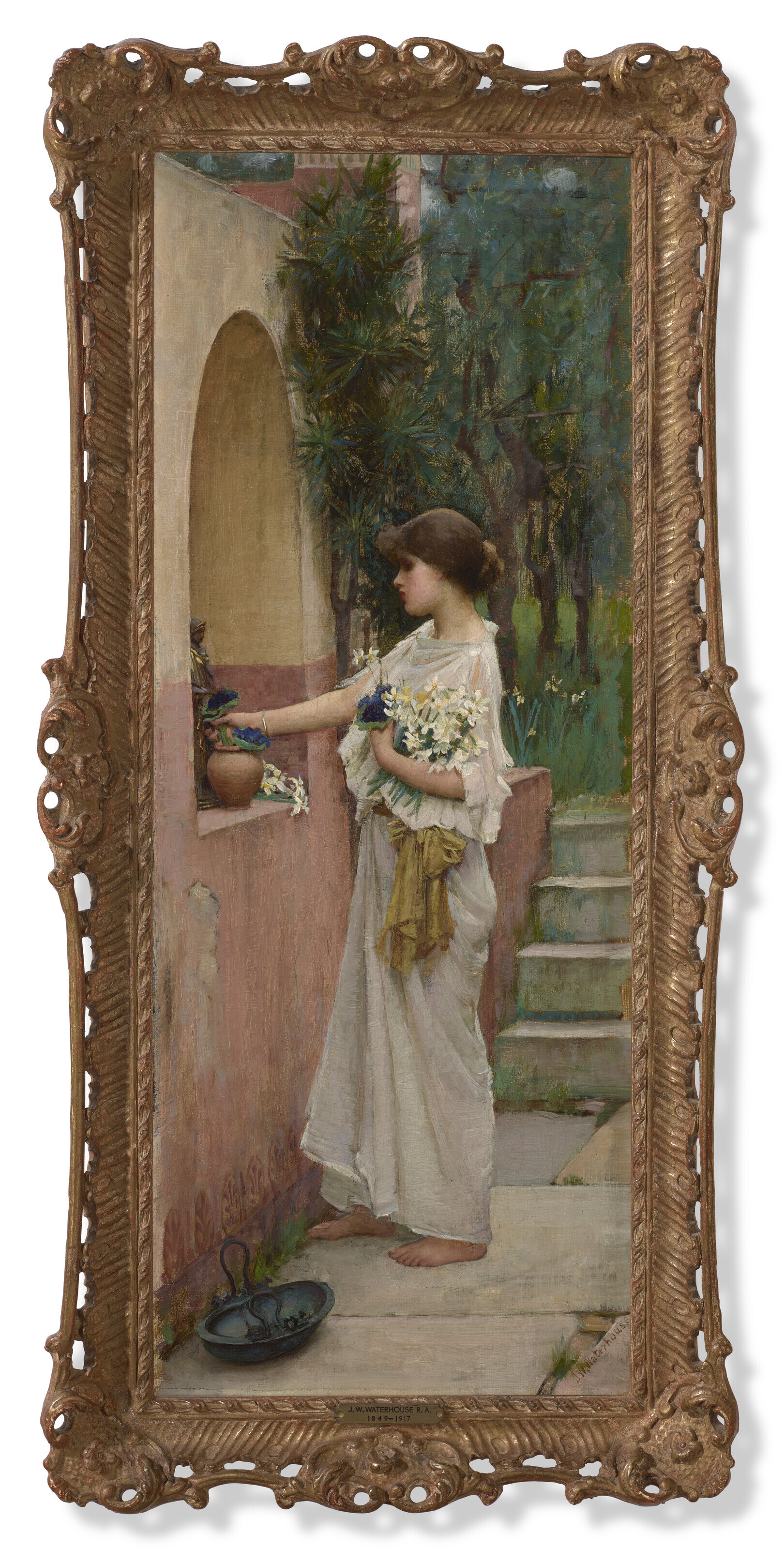 John William Waterhouse — Римское подношение, изображение 2