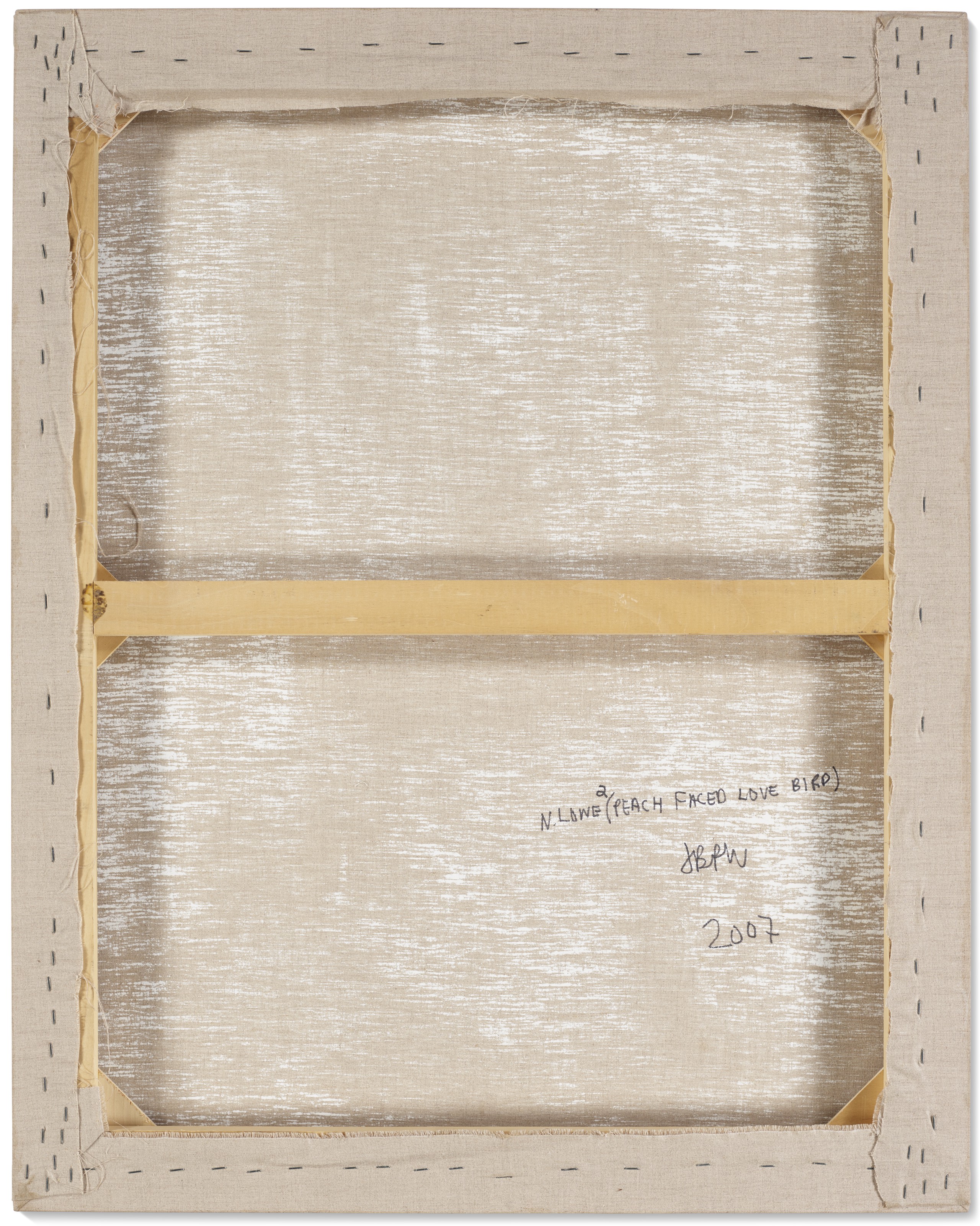Jonas Wood — Н. Лоу 2 (Влюбленная птичка с персиковым личиком), изображение 2