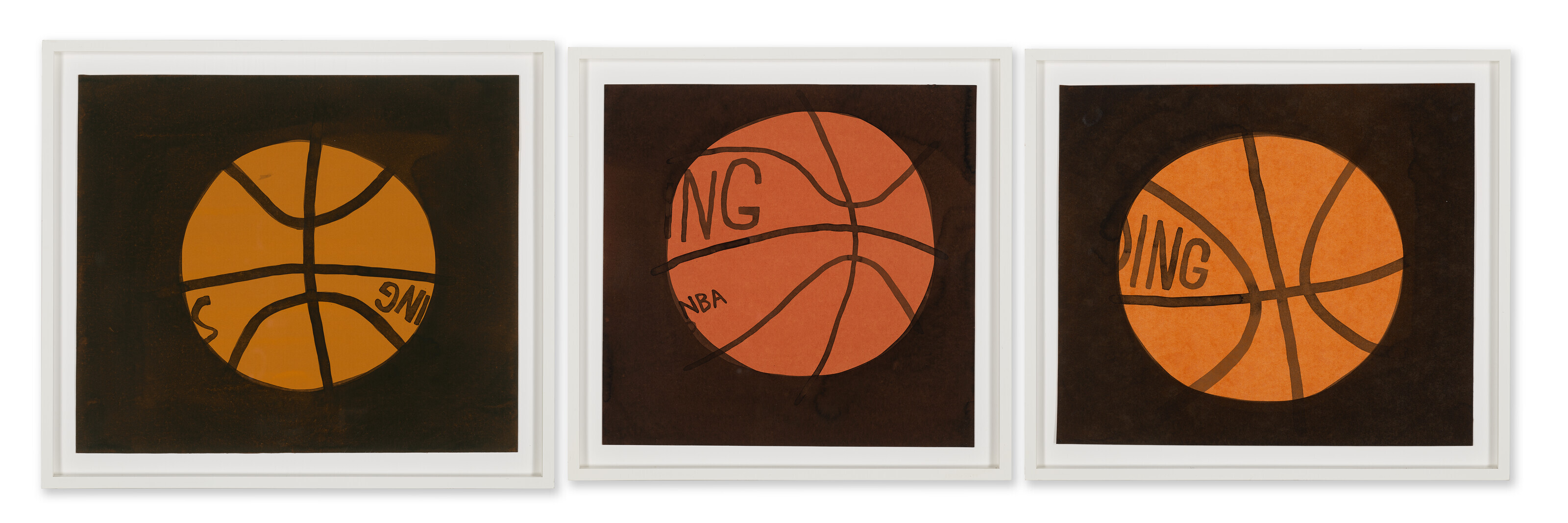 Jonas Wood — B-ball 22, B-ball 29, B-ball 36 [Три работы], изображение 2