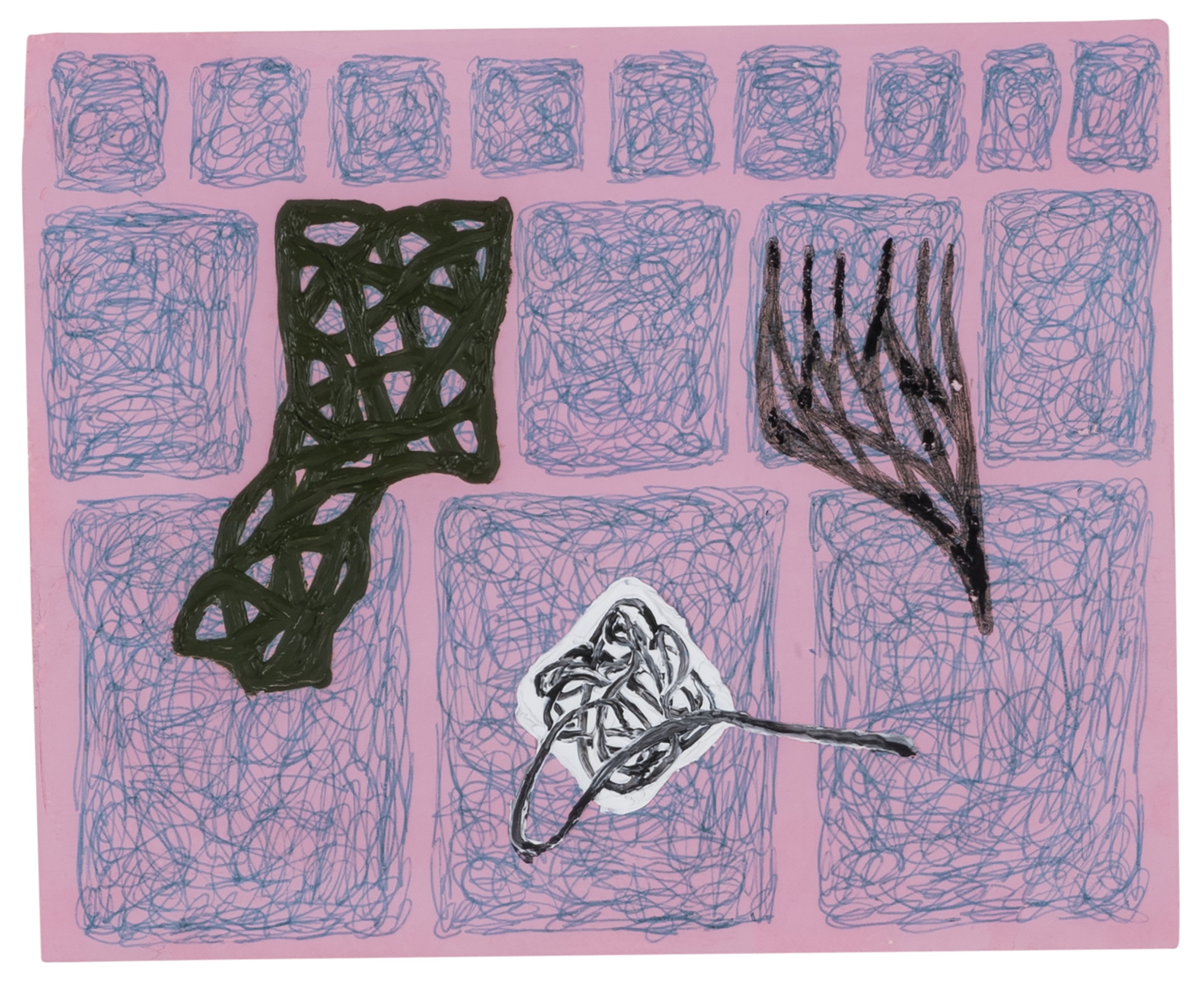 Jonathan Lasker — Без названия