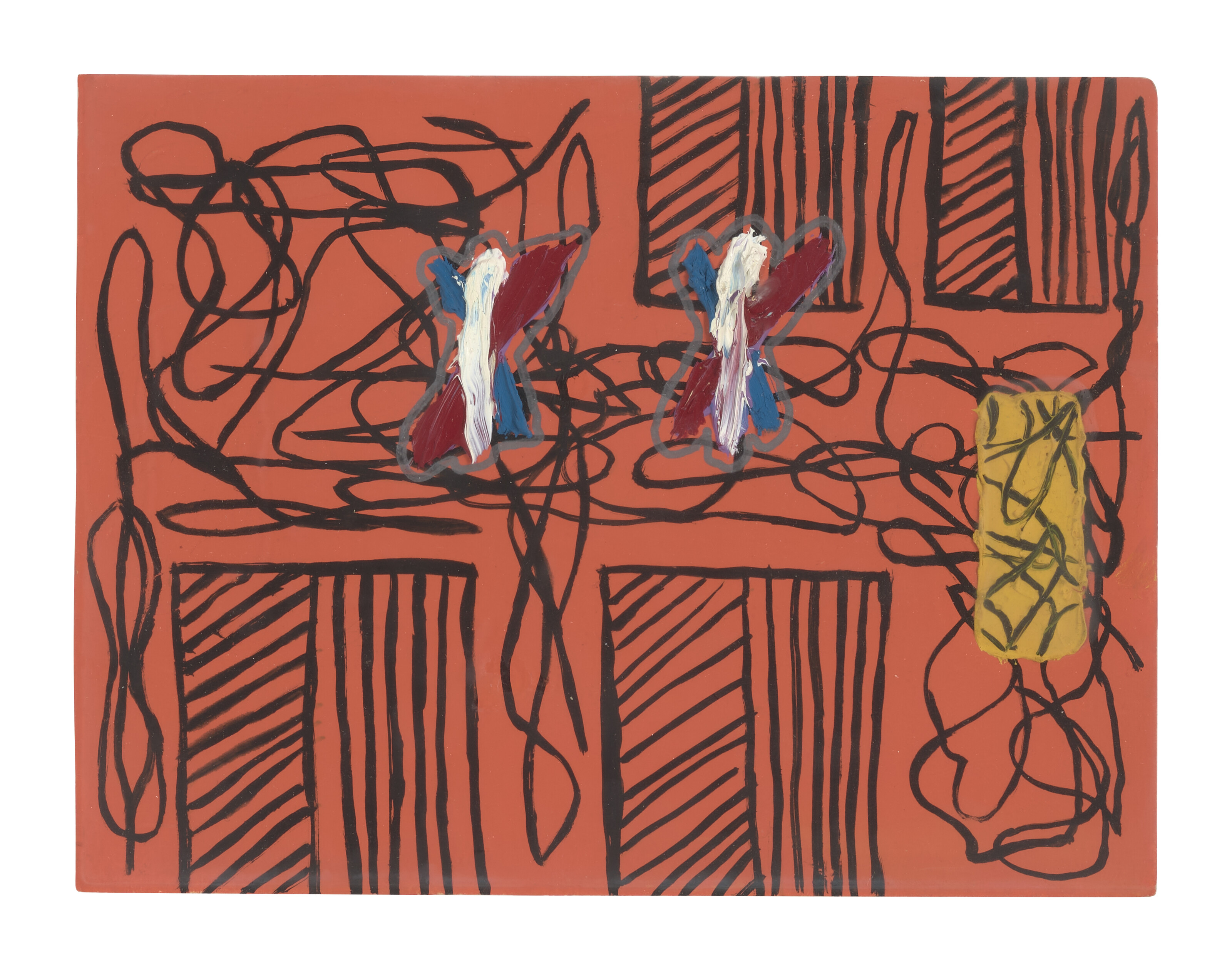 Jonathan Lasker — Без названия