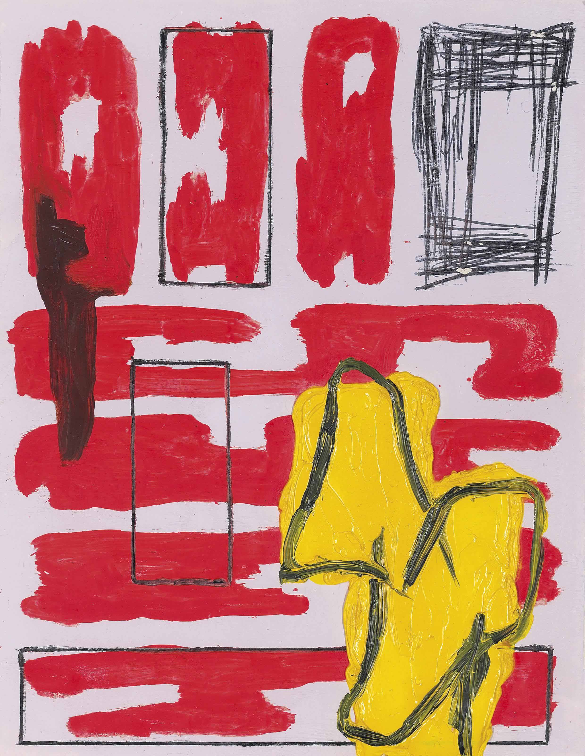 Jonathan Lasker — Без названия