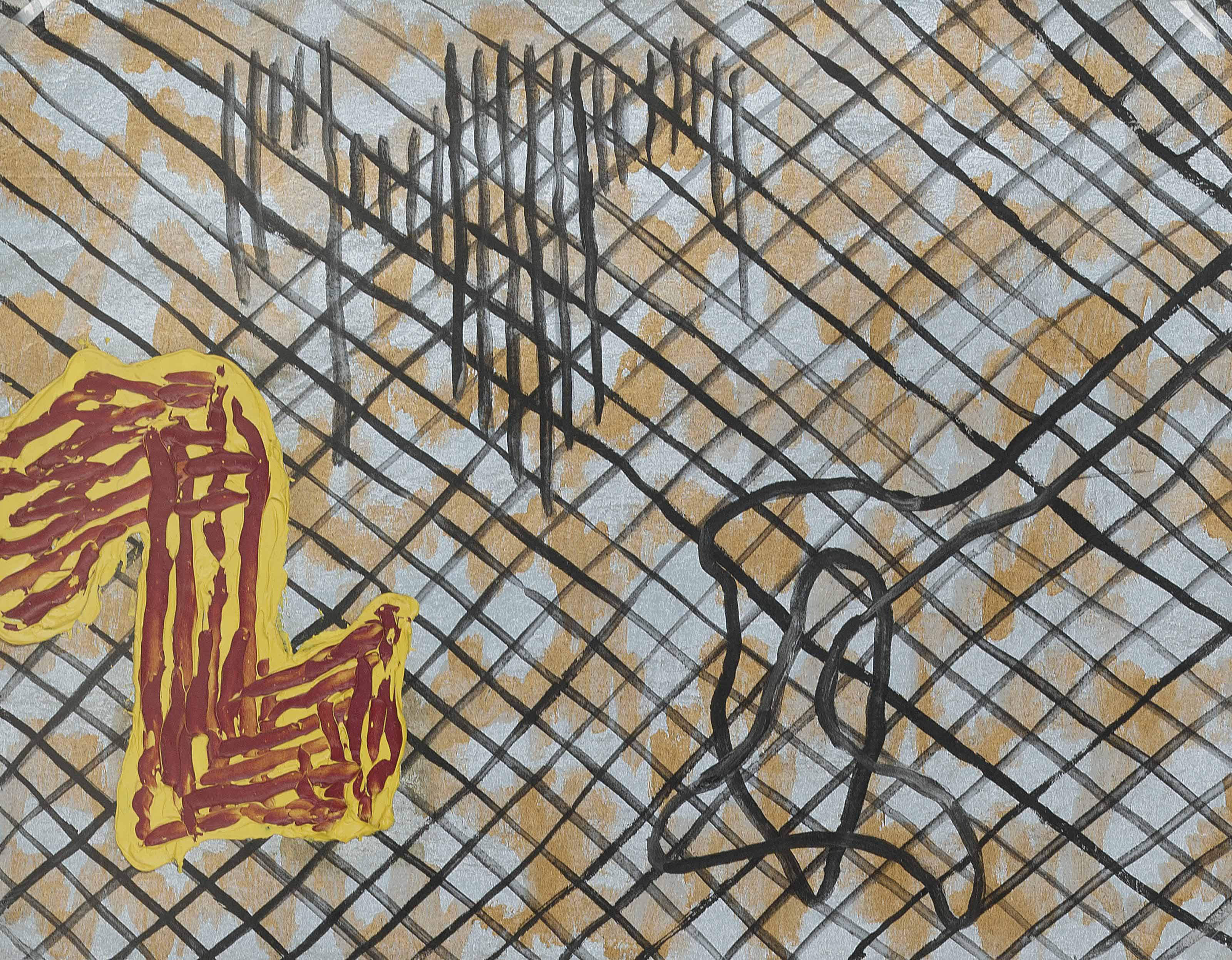 Jonathan Lasker — Без названия