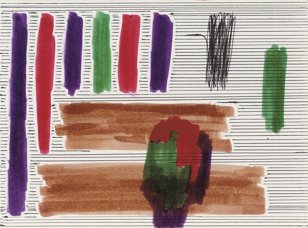 Jonathan Lasker — Без названия