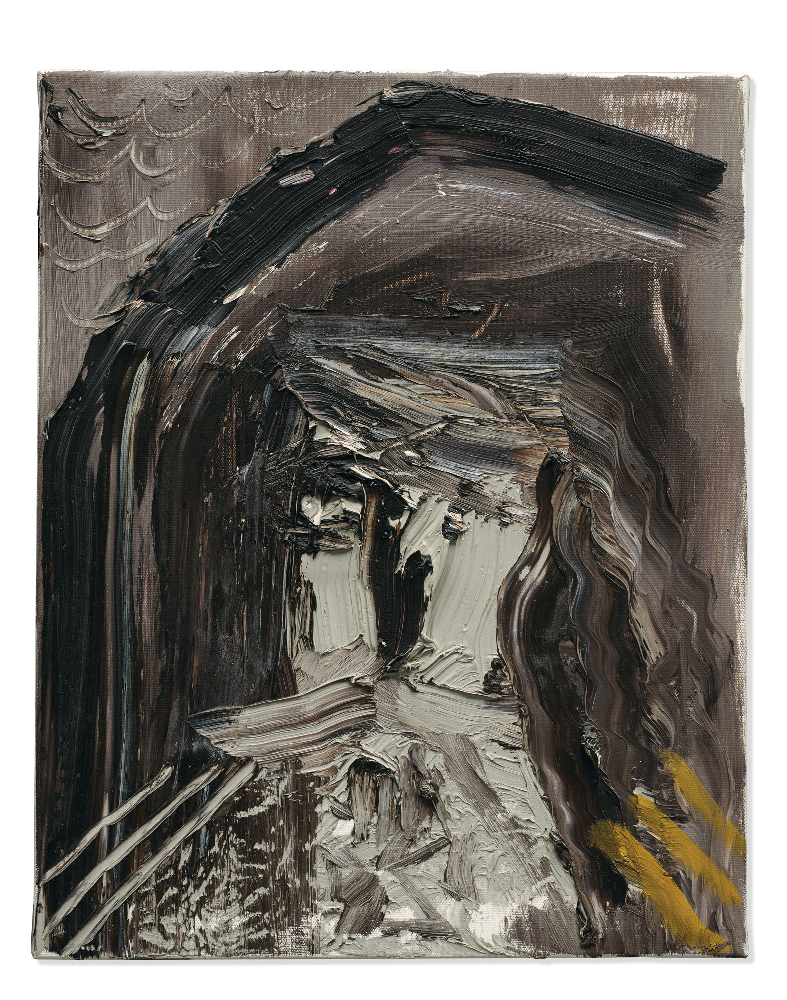 Jonathan Meese — Selbstbildnis mis Heuschreckennase (Автопортрет с носом кузнечика)