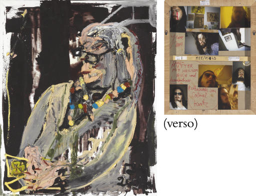 Jonathan Meese — Мать со Священной Книгой и ожерельем из бриллиантов и жемчуга от полковника Курца (Мать со Священной Книгой и ожерельем из бриллиантов и жемчуга от полковника Курца)