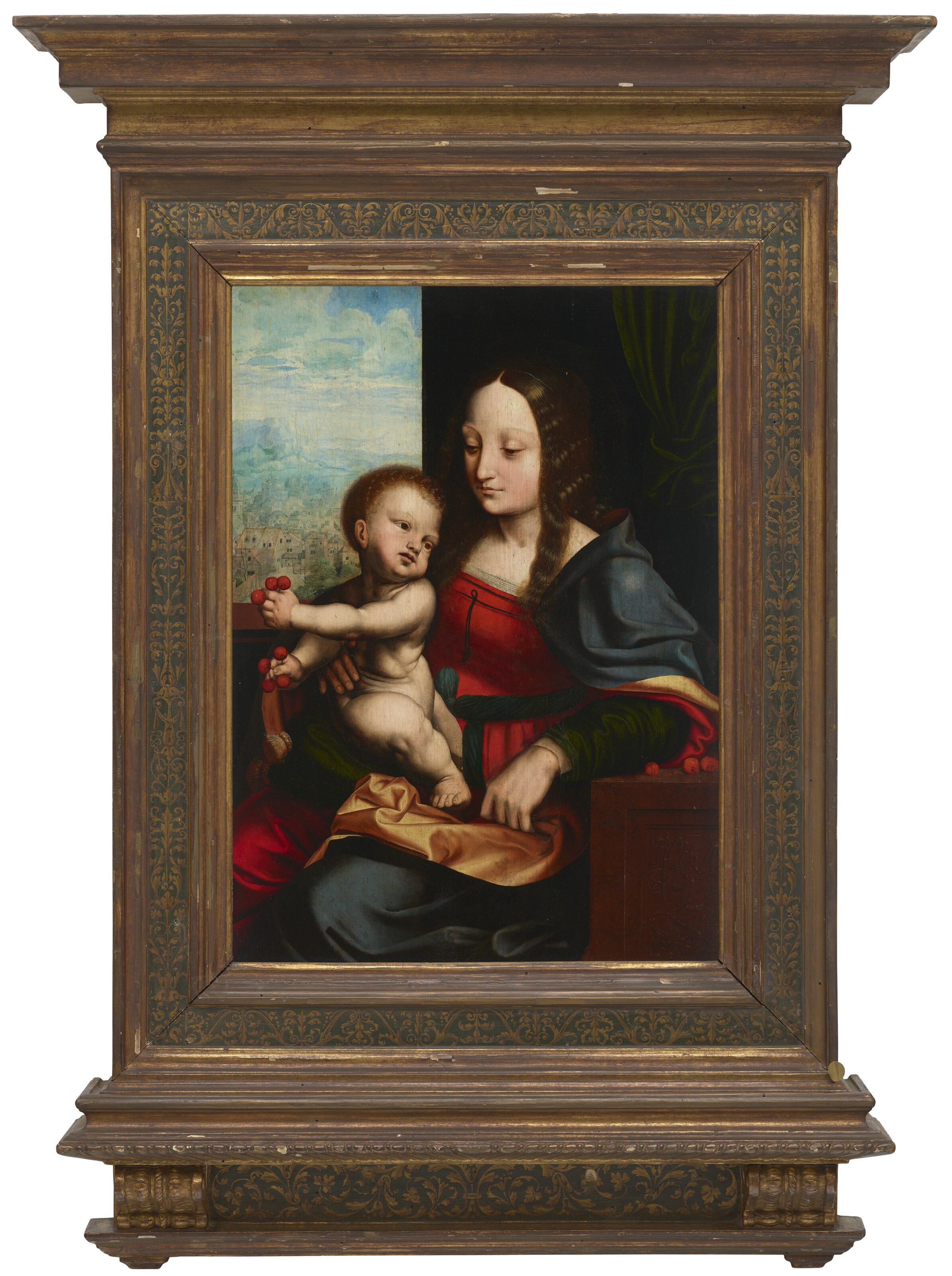 Joos Van Cleve — Мадонна с вишнями, изображение 2