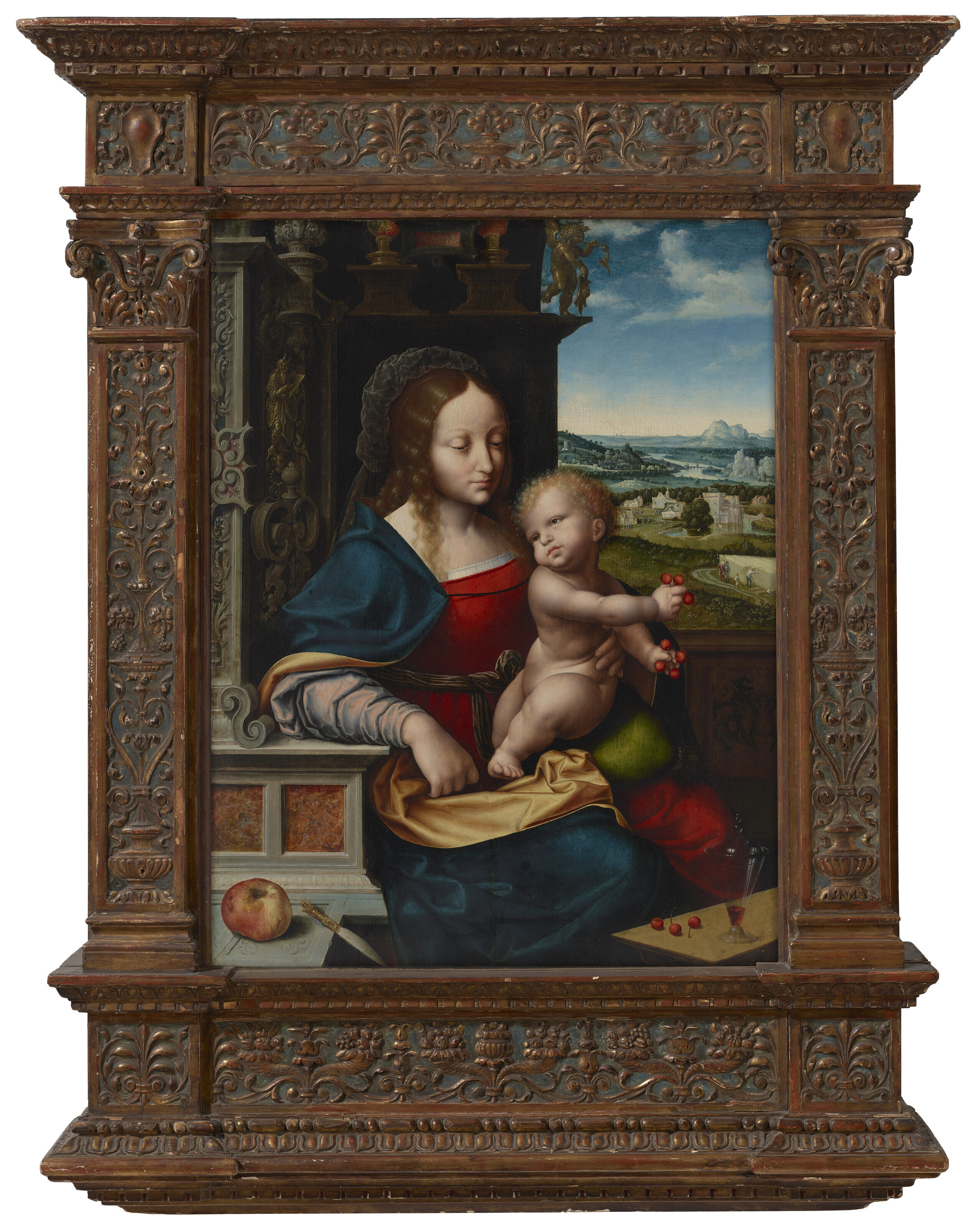 Joos Van Cleve — Мадонна с вишнями, изображение 2