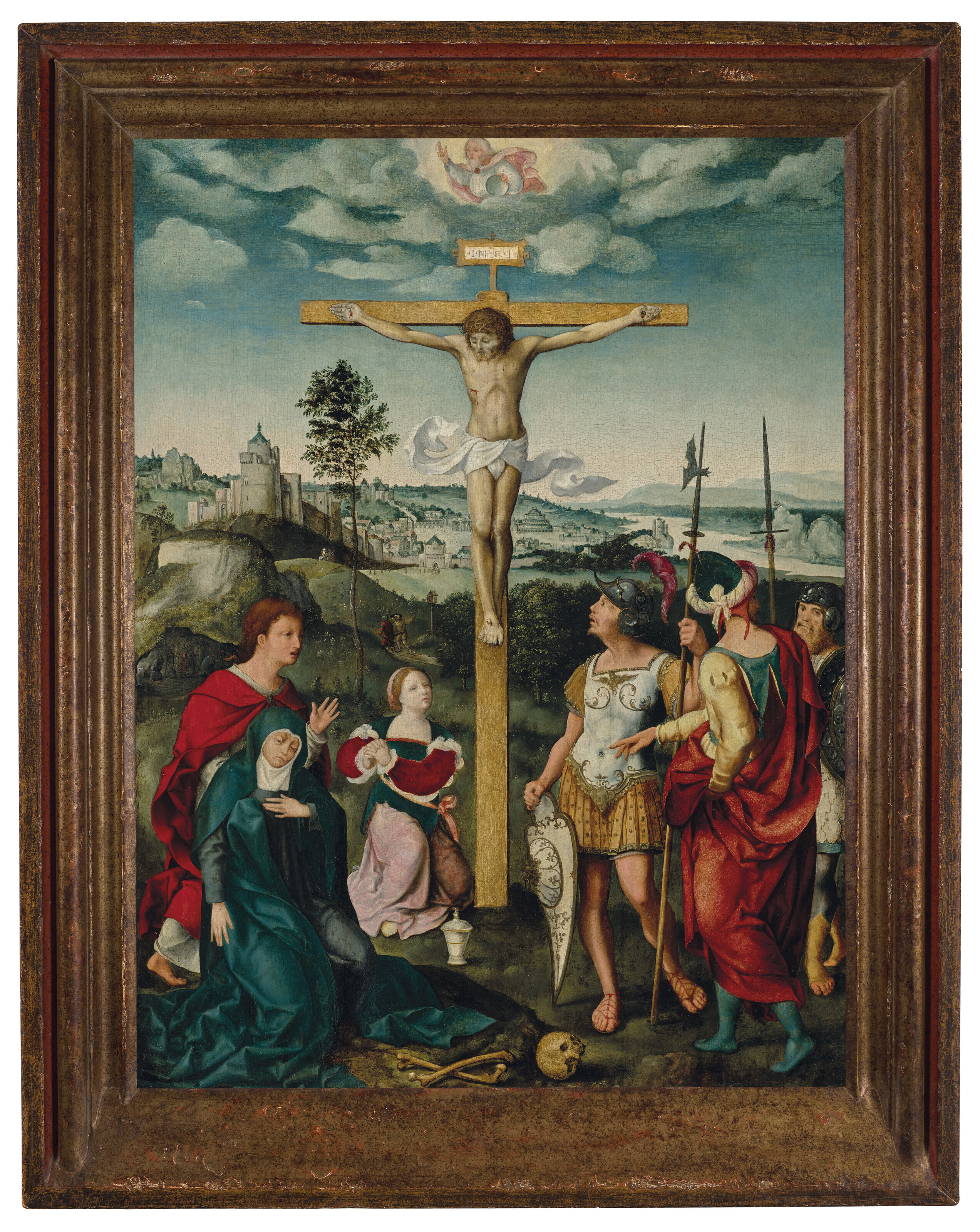 Joos Van Cleve — Распятие на кресте, изображение 2
