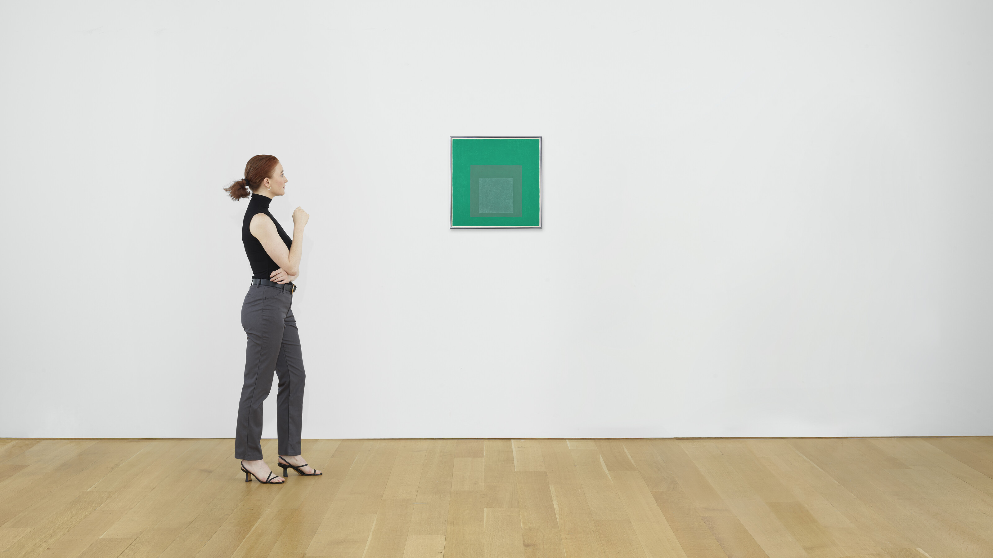 Josef Albers — Дань уважения площади [Начало ночи], изображение 2
