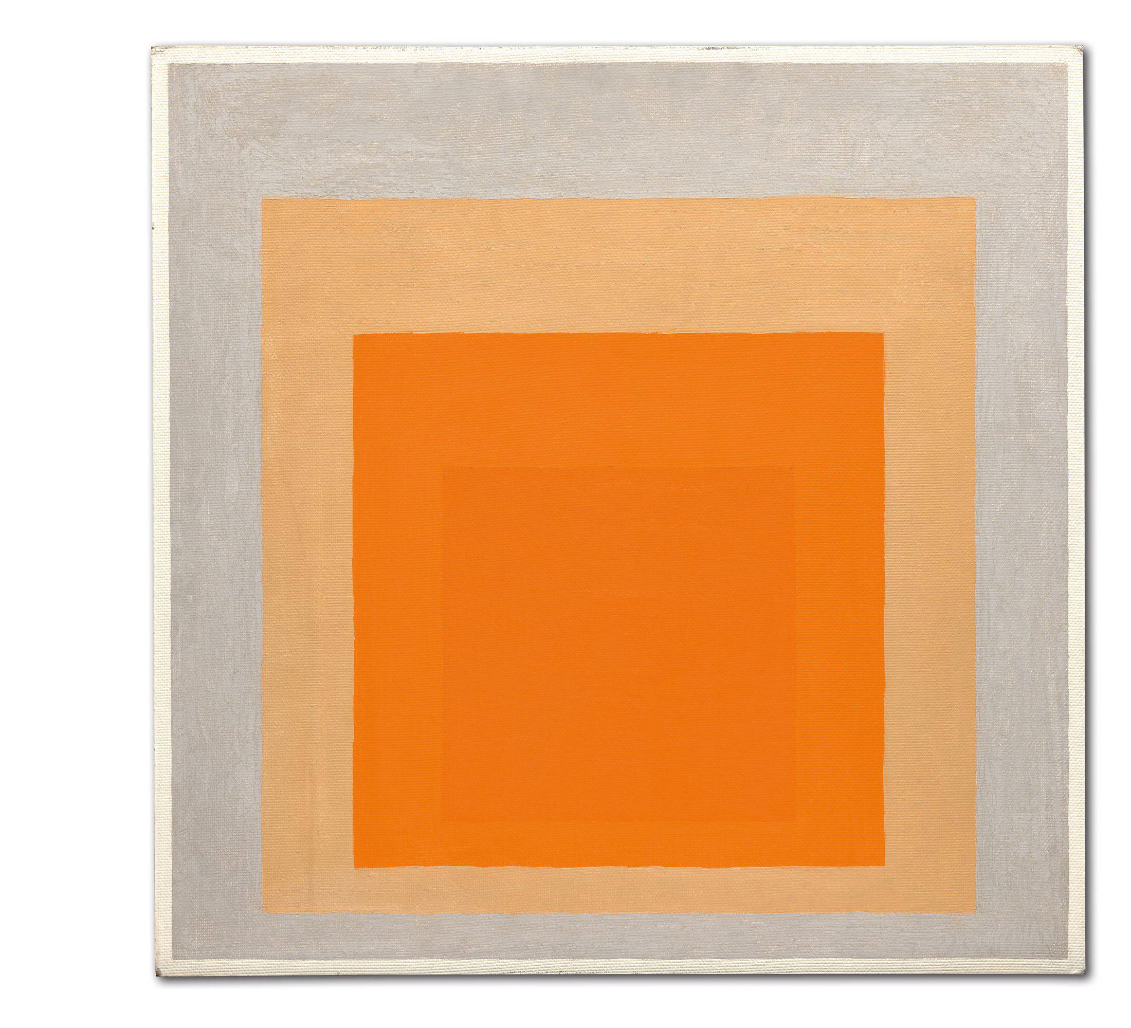 Josef Albers — Этюд в честь Площади: Мягкий цитрусовый, изображение 3