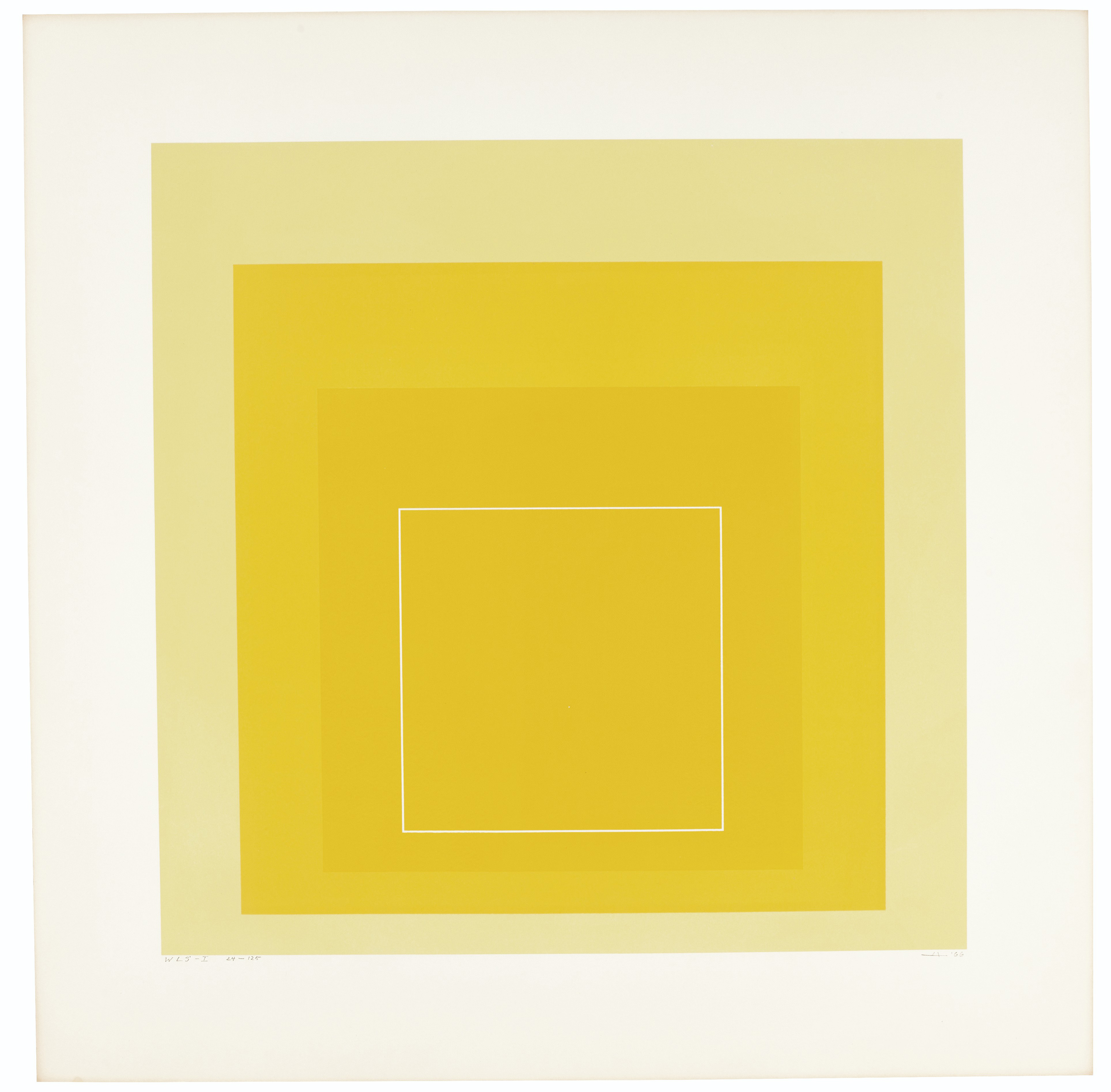 Josef Albers — Квадраты с белыми линиями, серия I, изображение 6