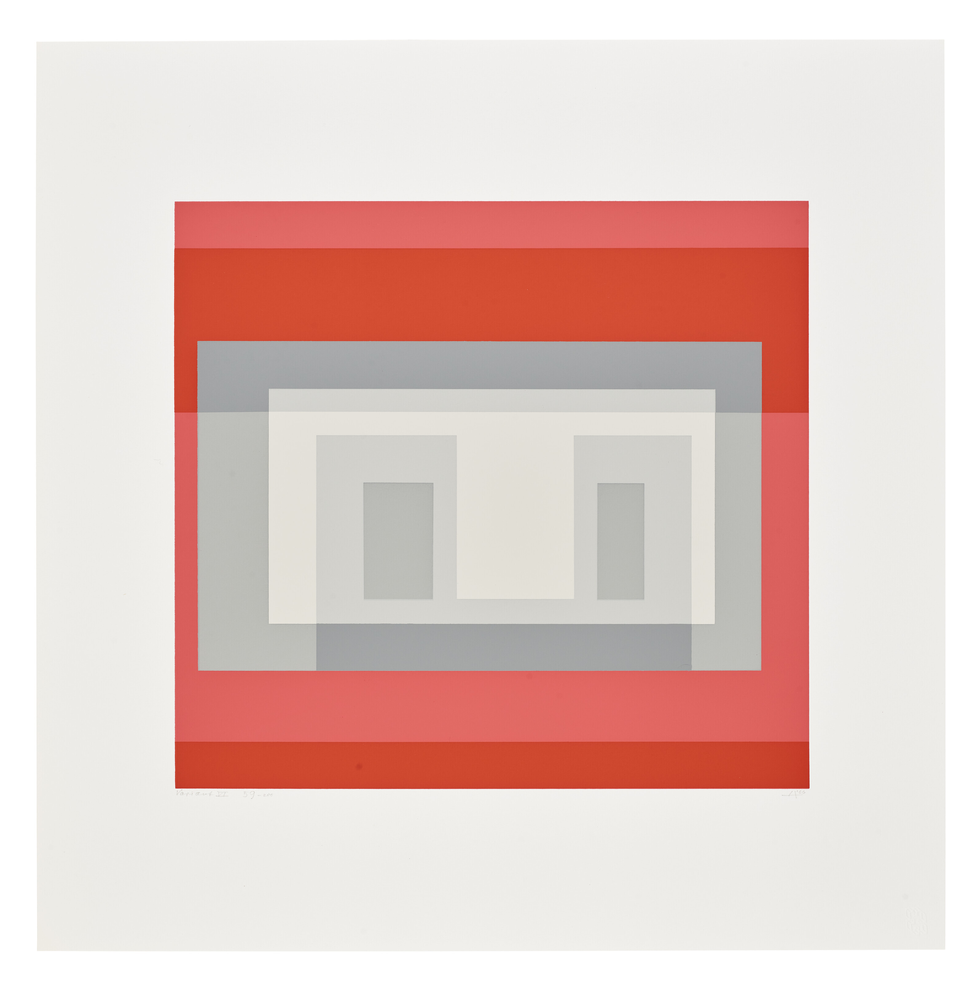 Josef Albers — Десять вариантов, изображение 10