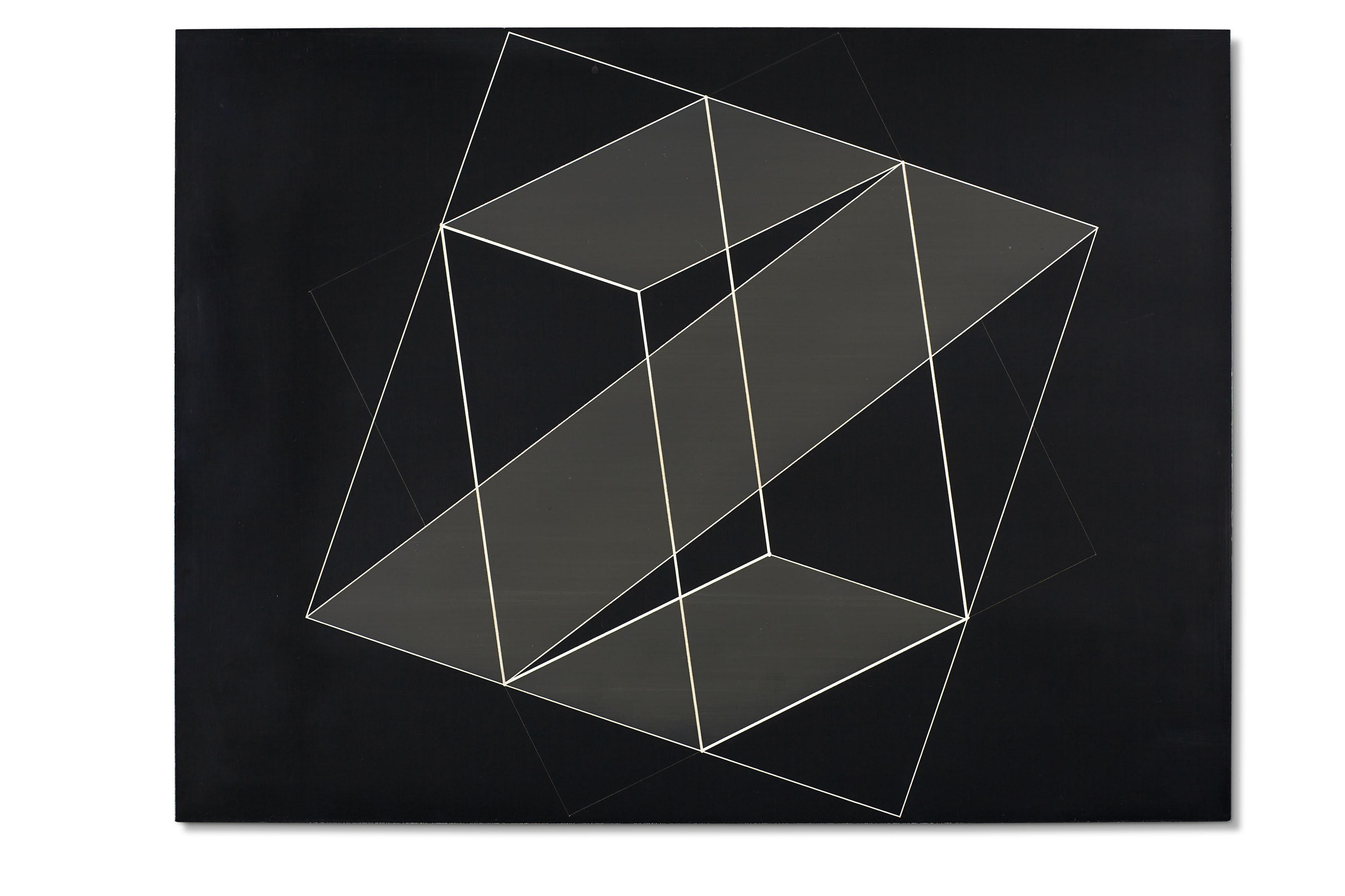 Josef Albers — (i) Структурная схема: Трансформация схемы (ii) Структурная схема: Трансформация схемы № 33, изображение 2