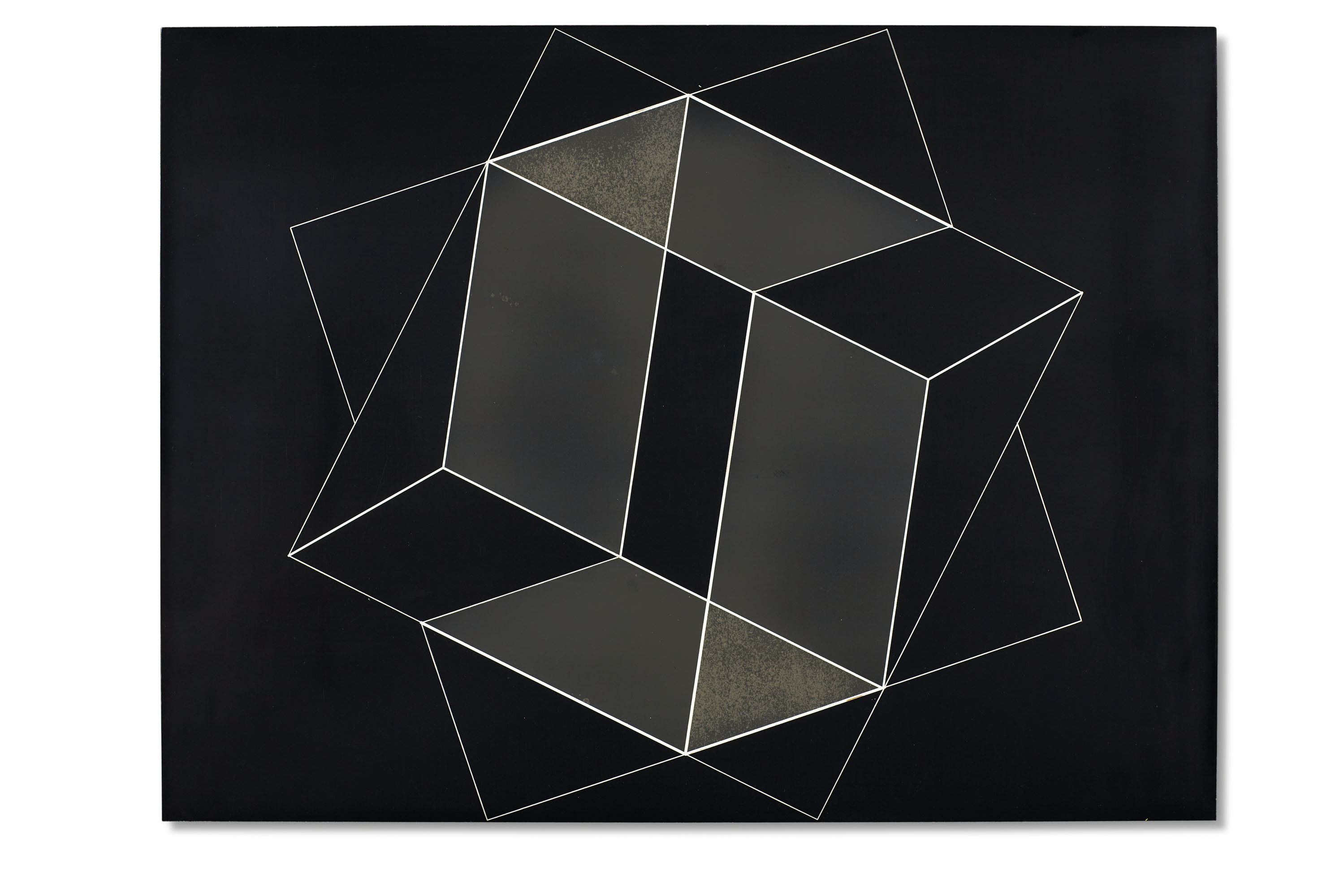 Josef Albers — (i) Структурная схема: Трансформация схемы (ii) Структурная схема: Трансформация схемы № 33, изображение 3