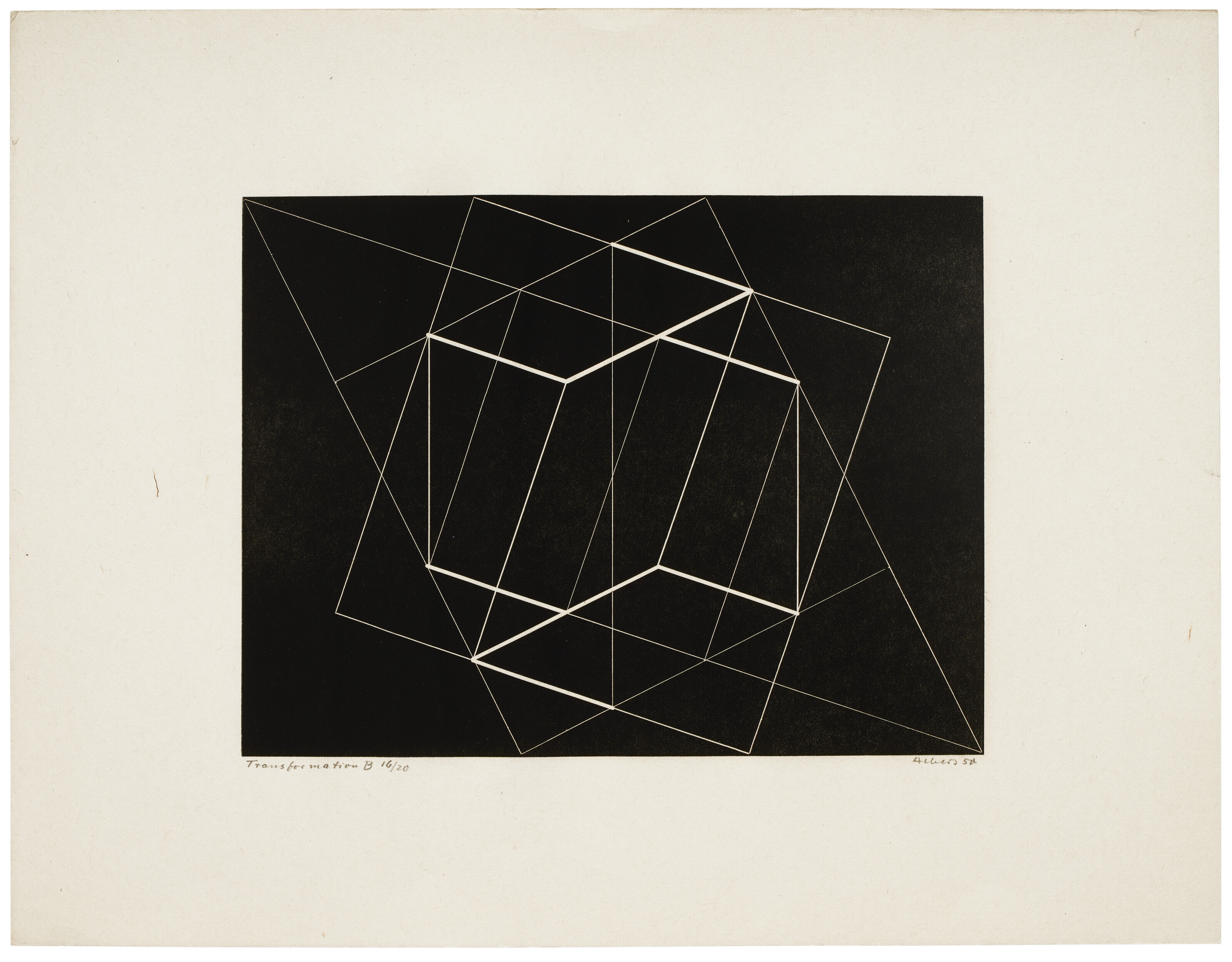 Josef Albers — Трансформация A-D, изображение 3