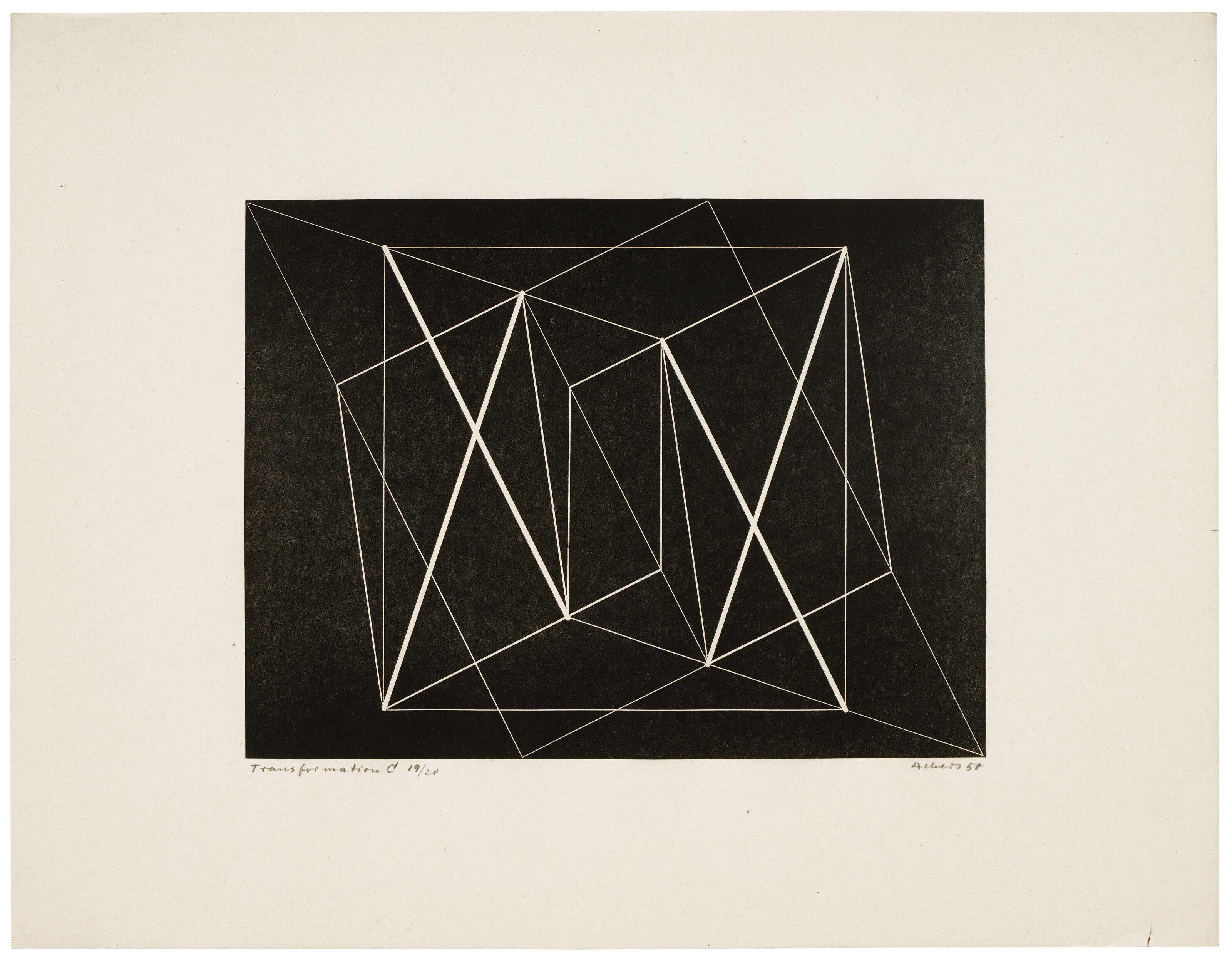 Josef Albers — Трансформация A-D, изображение 4