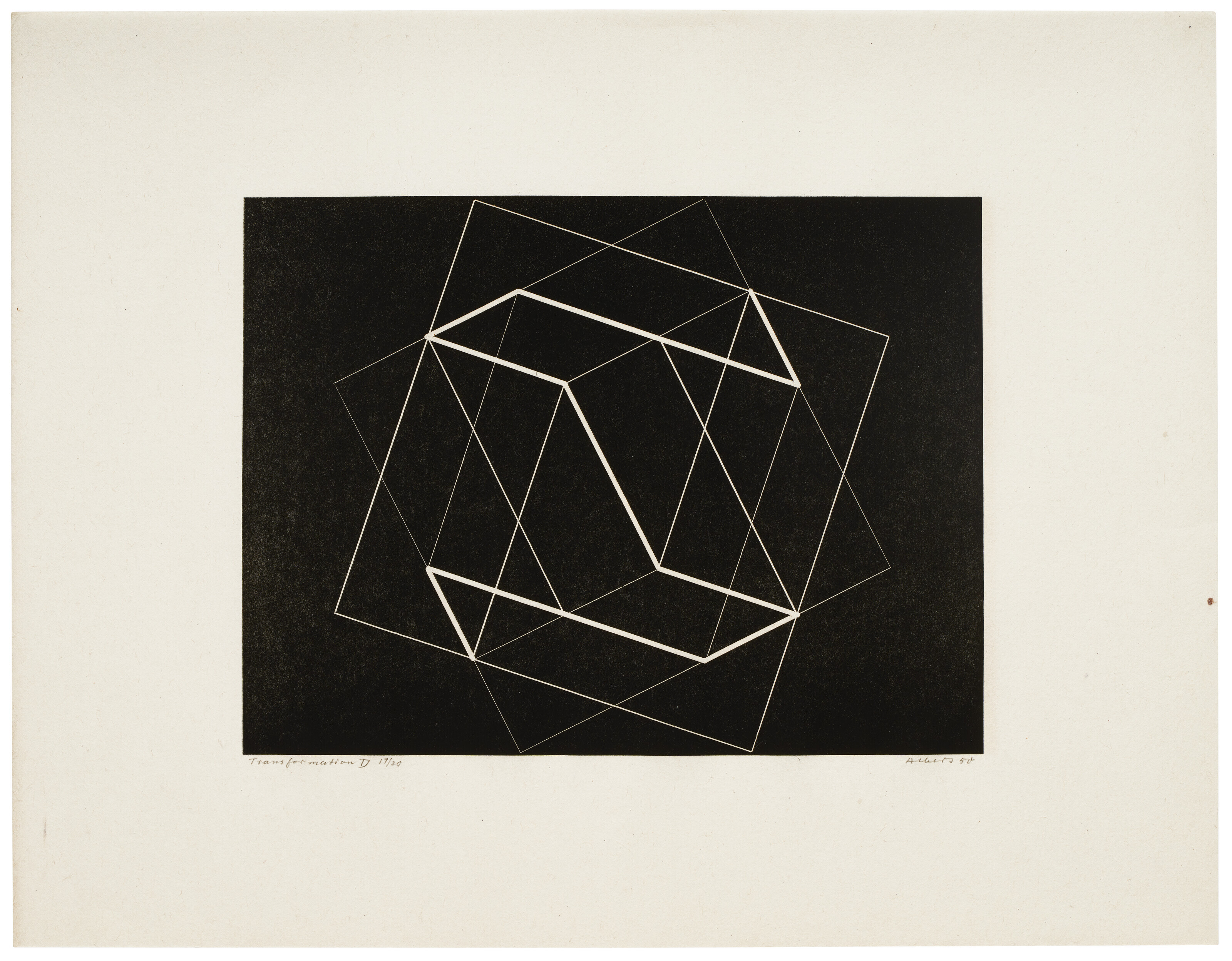 Josef Albers — Трансформация A-D, изображение 5