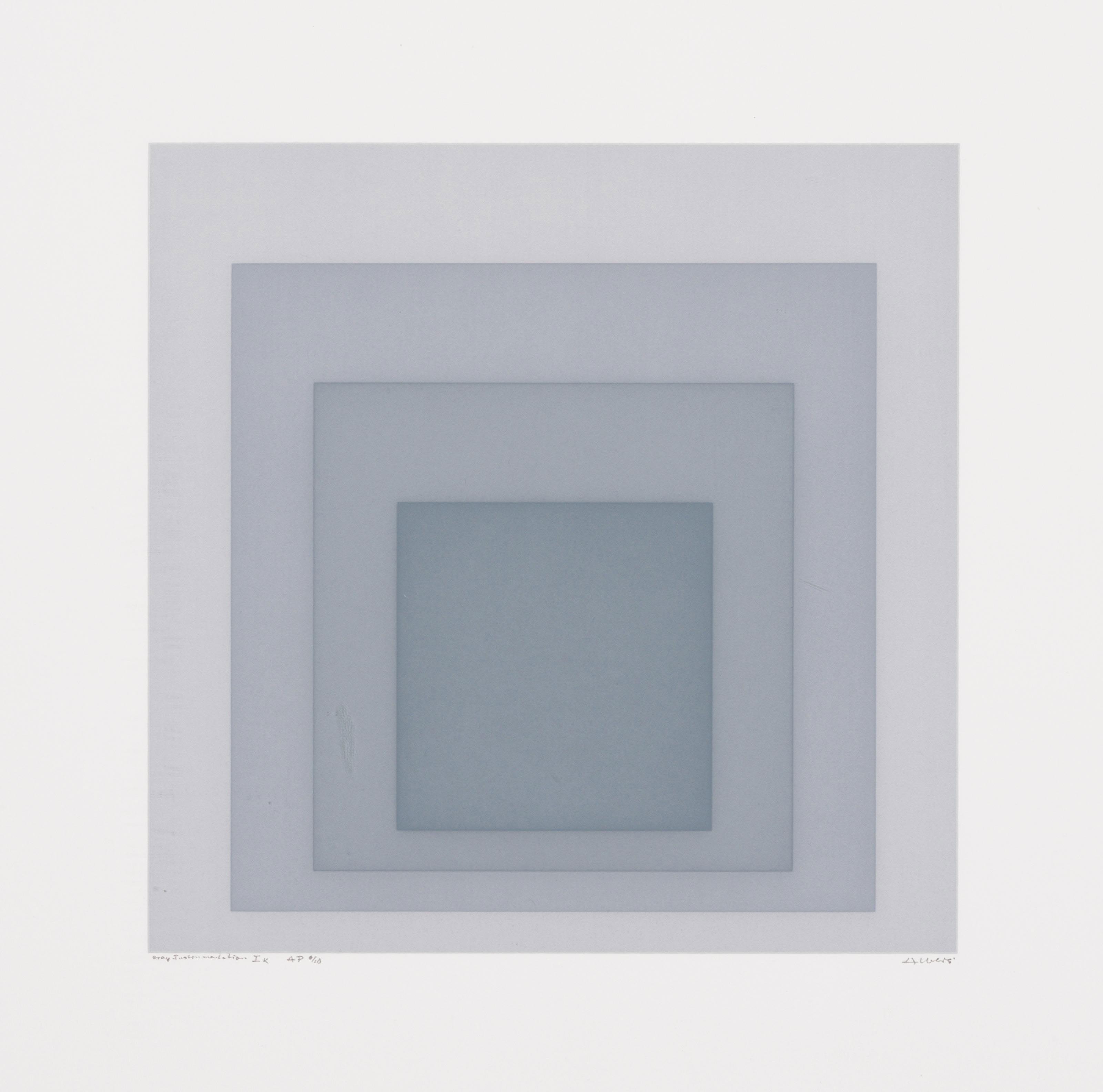 Josef Albers — Серый инструментарий I (D. 225), изображение 2