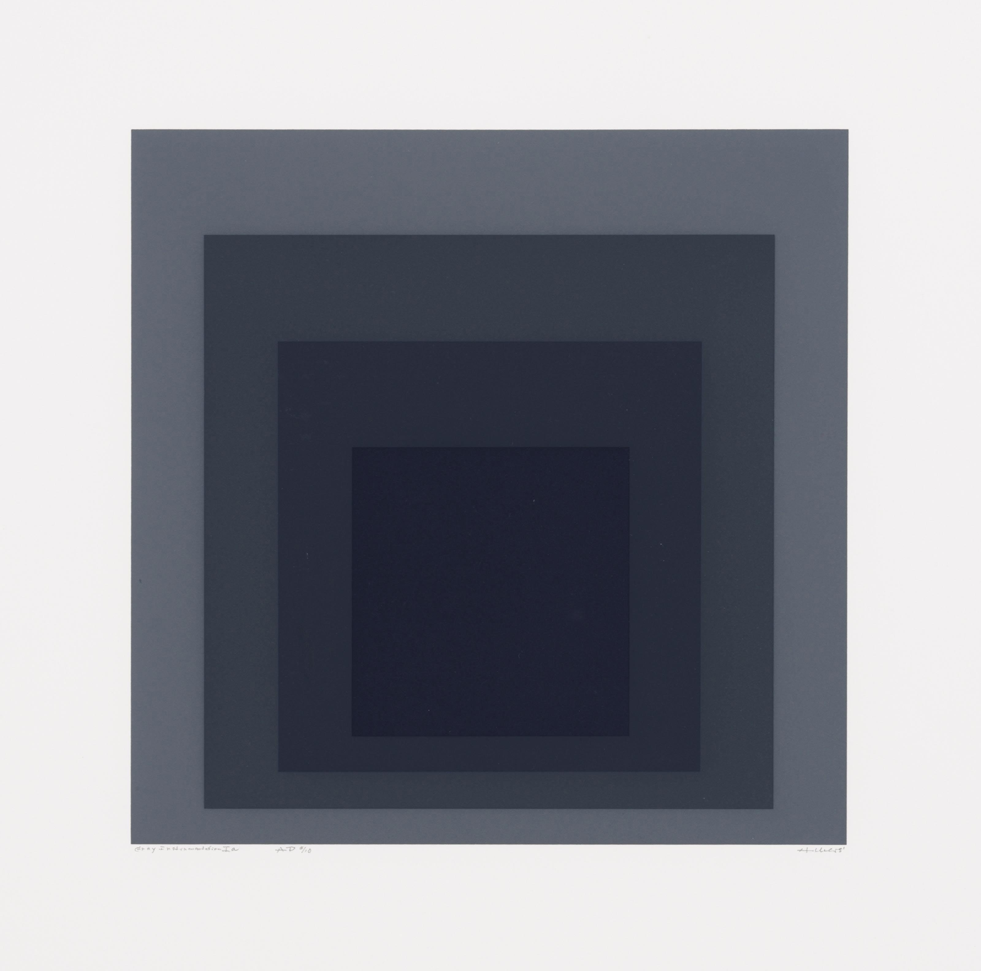 Josef Albers — Серый инструментарий I (D. 225), изображение 3