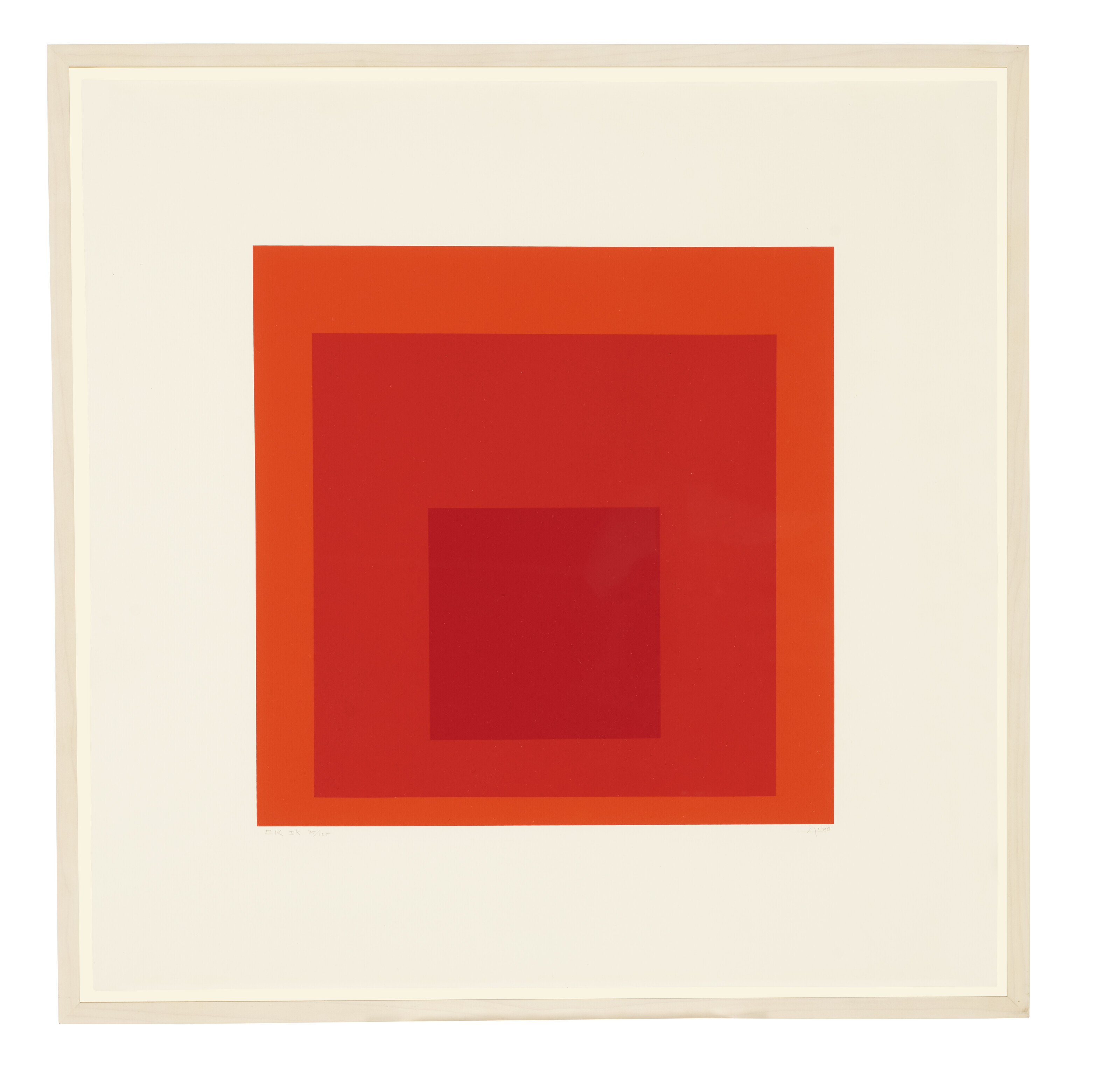 Josef Albers — Например, из "Дани уважения площади": издание Келлера, изображение 2