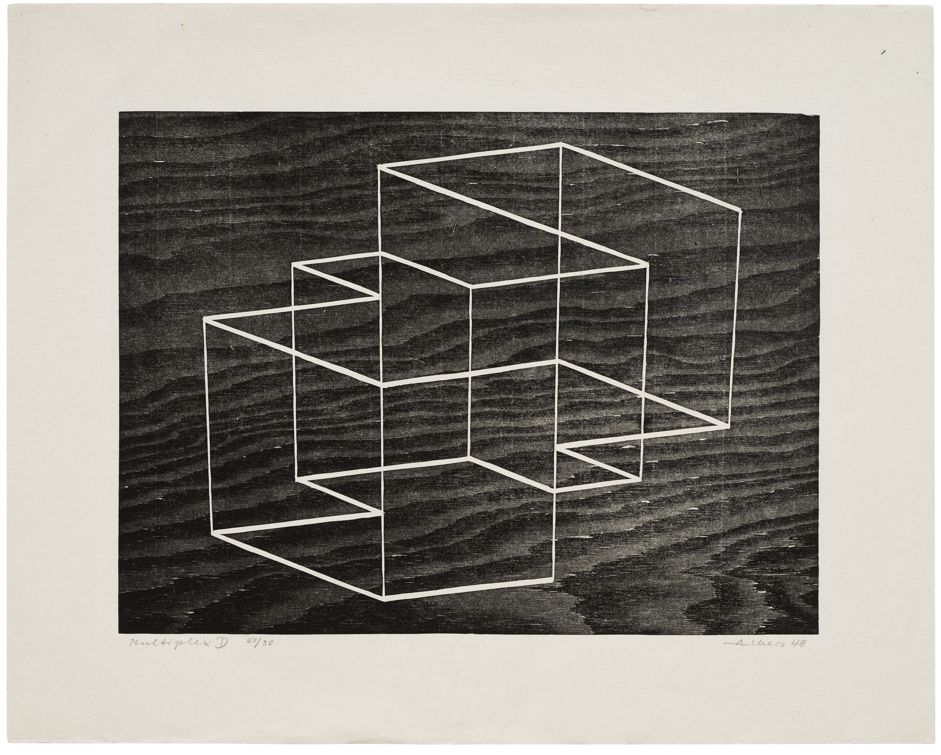 Josef Albers — Мультиплекс D