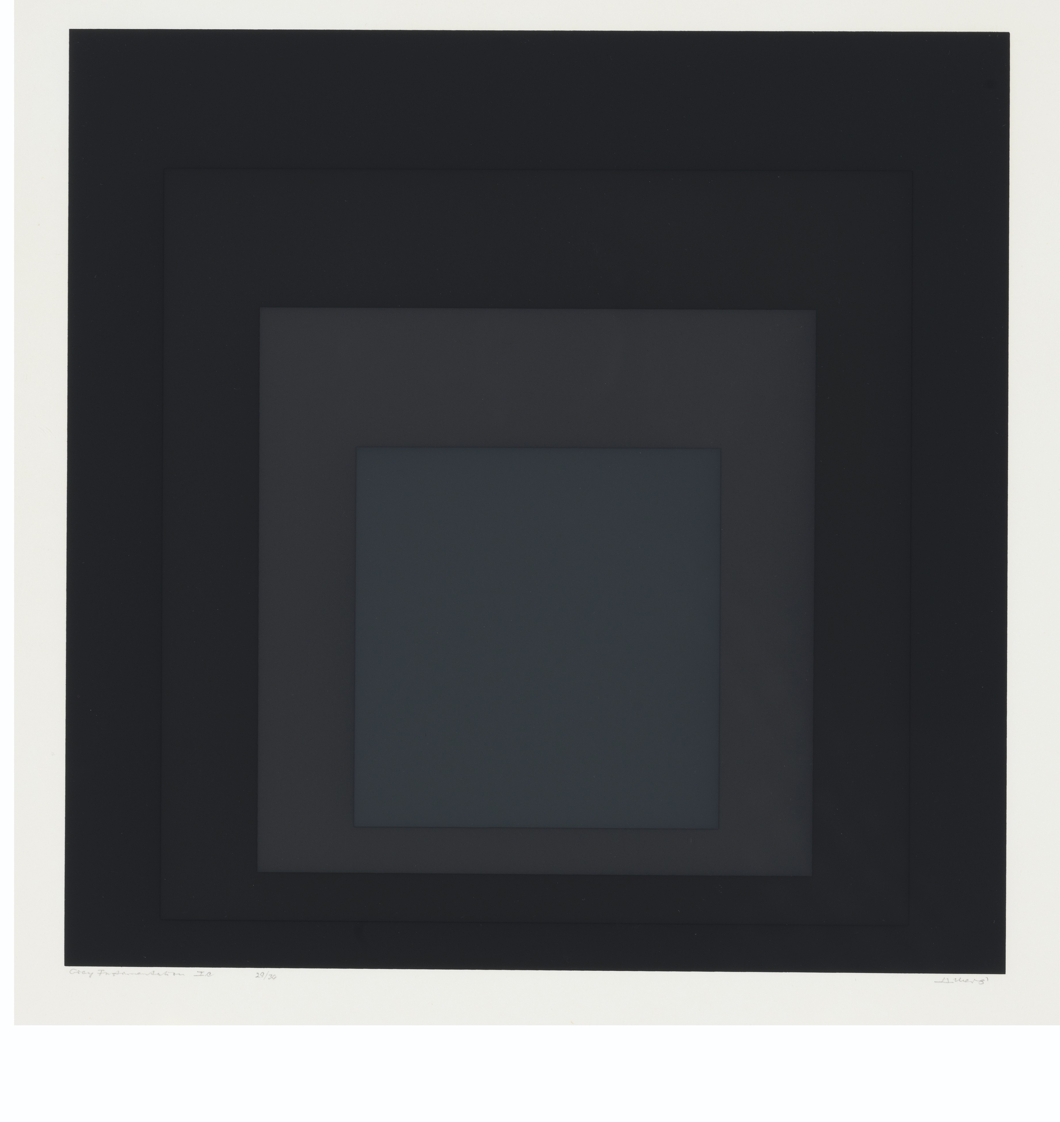 Josef Albers — Серый инструментарий I: пять пластин, изображение 5