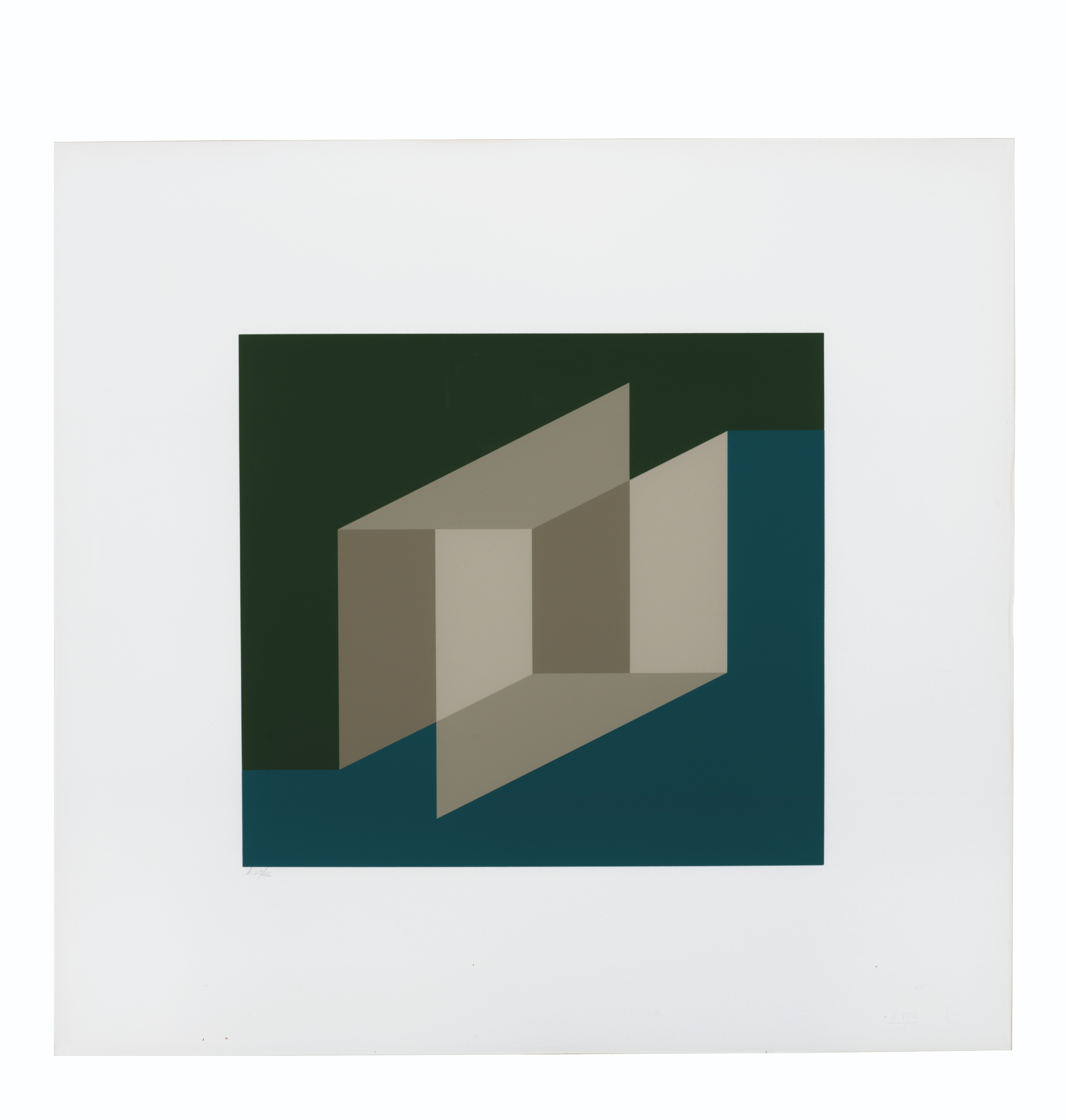 Josef Albers — Никогда раньше: шесть тарелок, изображение 5