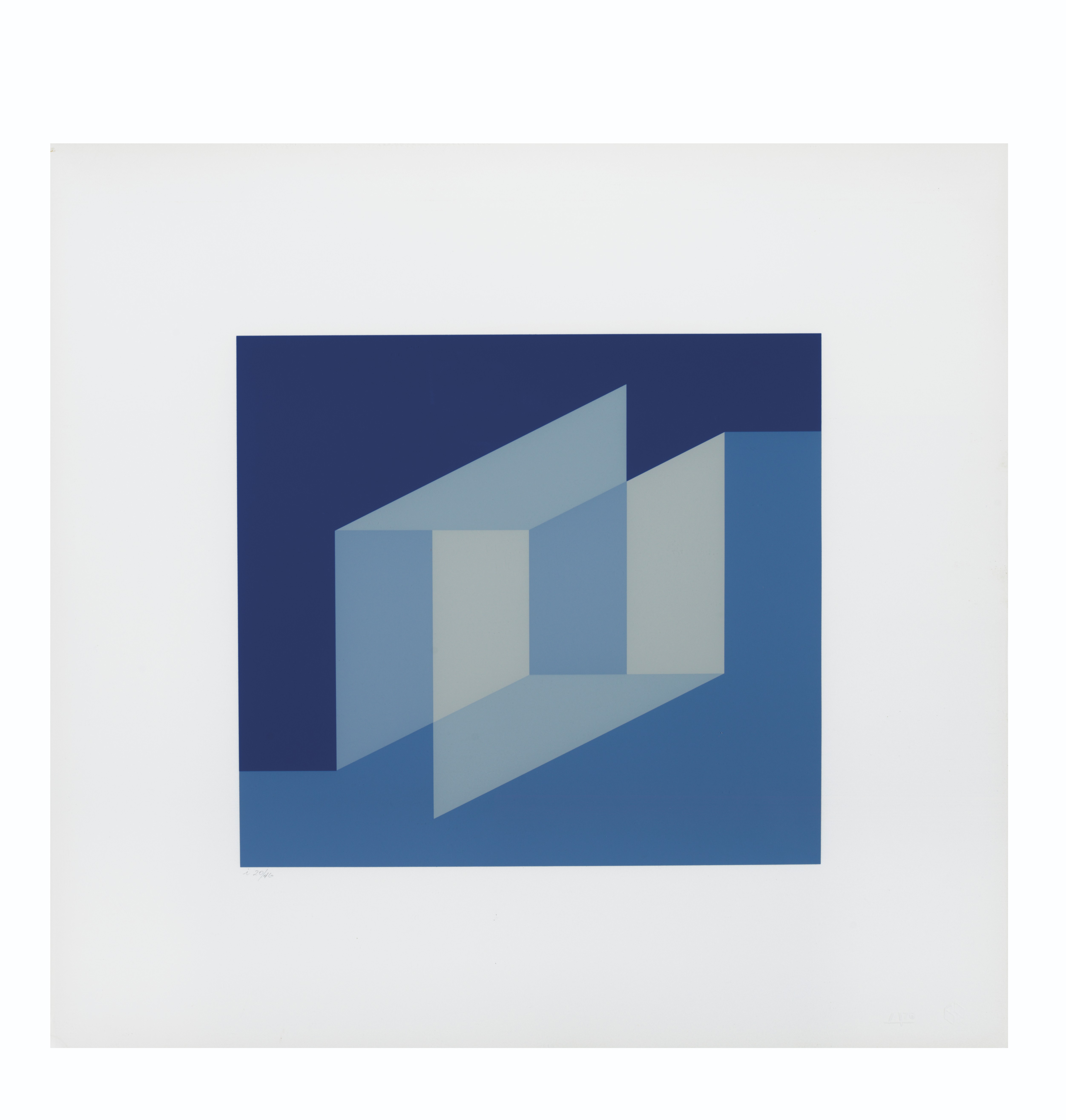 Josef Albers — Никогда раньше: шесть тарелок, изображение 6