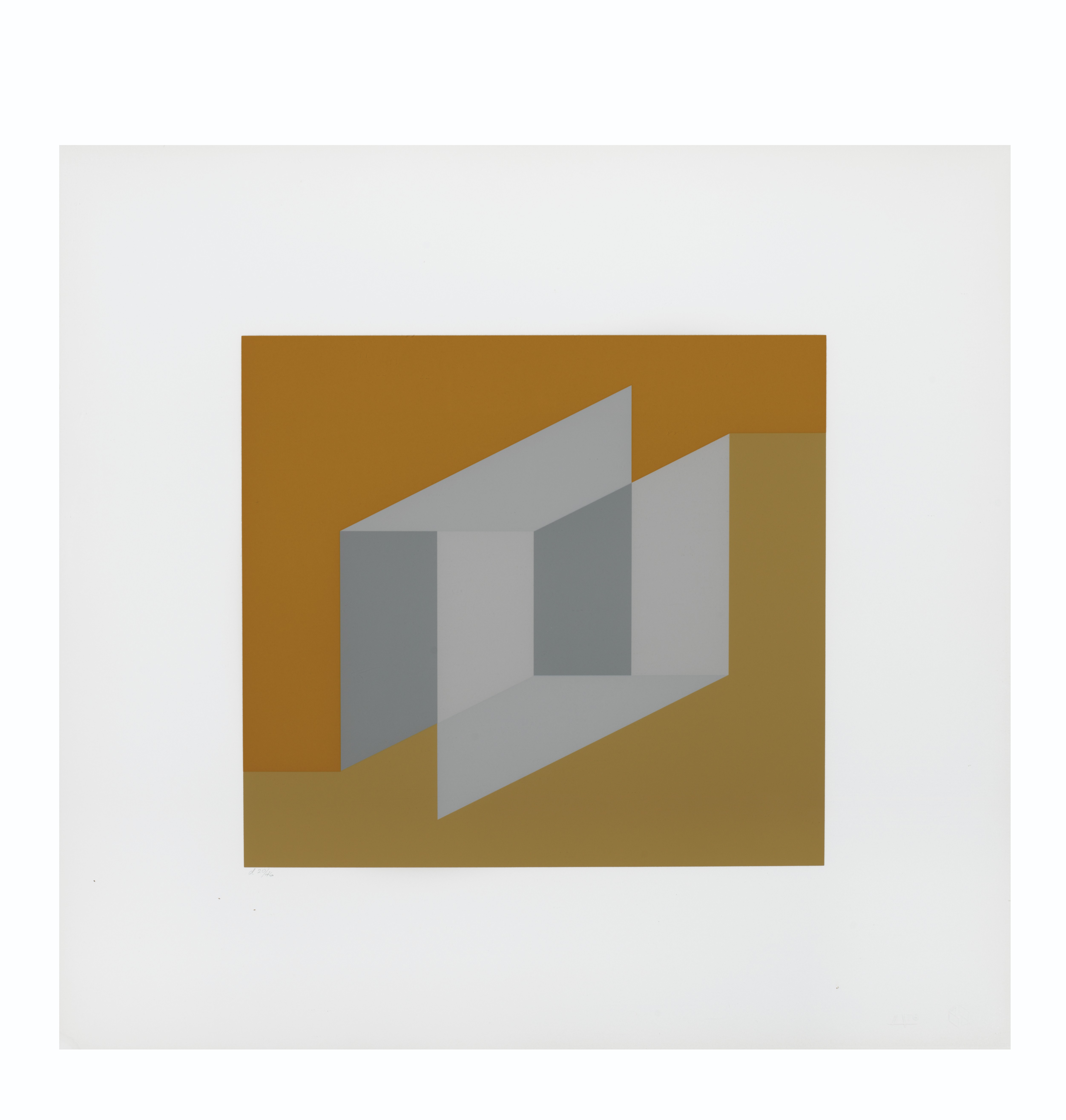 Josef Albers — Никогда раньше: шесть тарелок, изображение 7