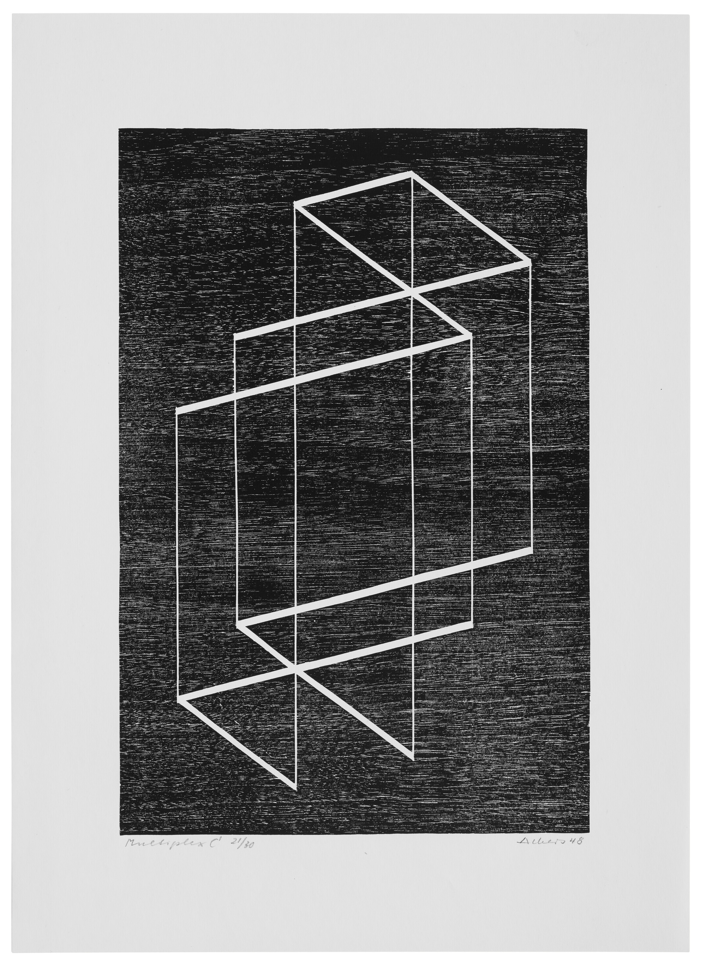 Josef Albers — Мультиплекс C