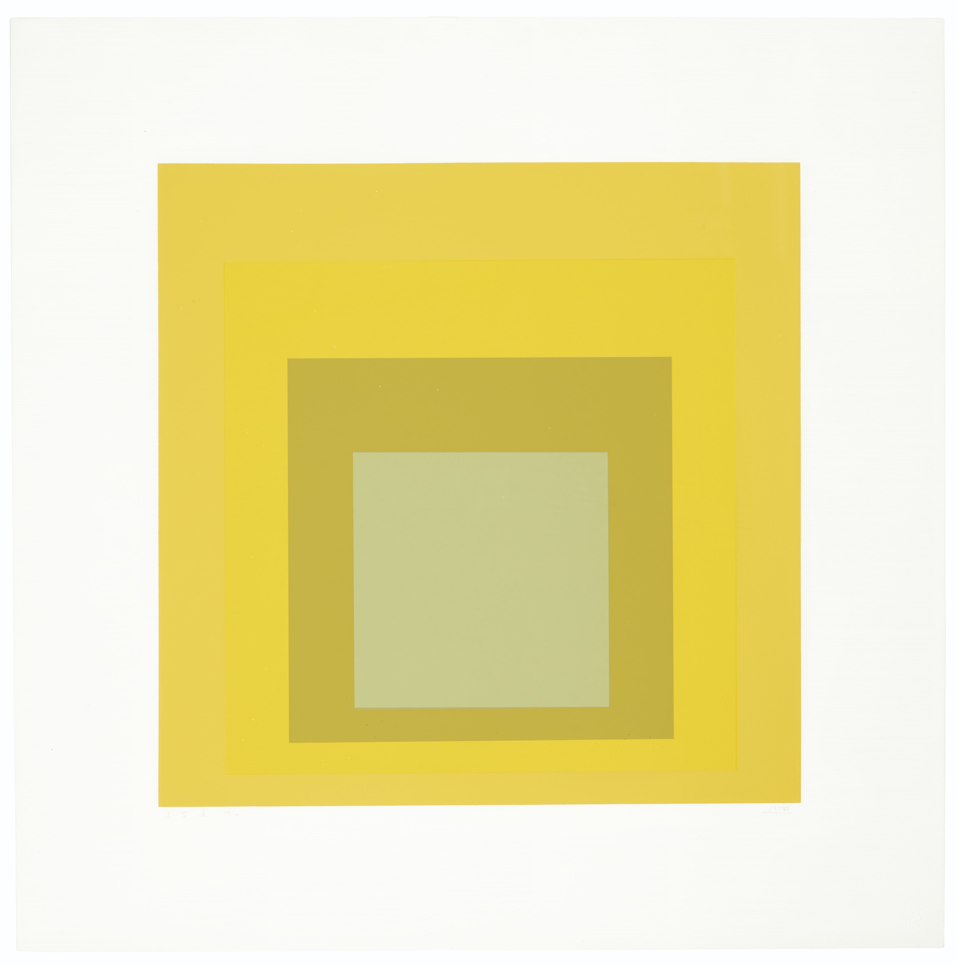 Josef Albers — Три гравюры художника, изображение 2